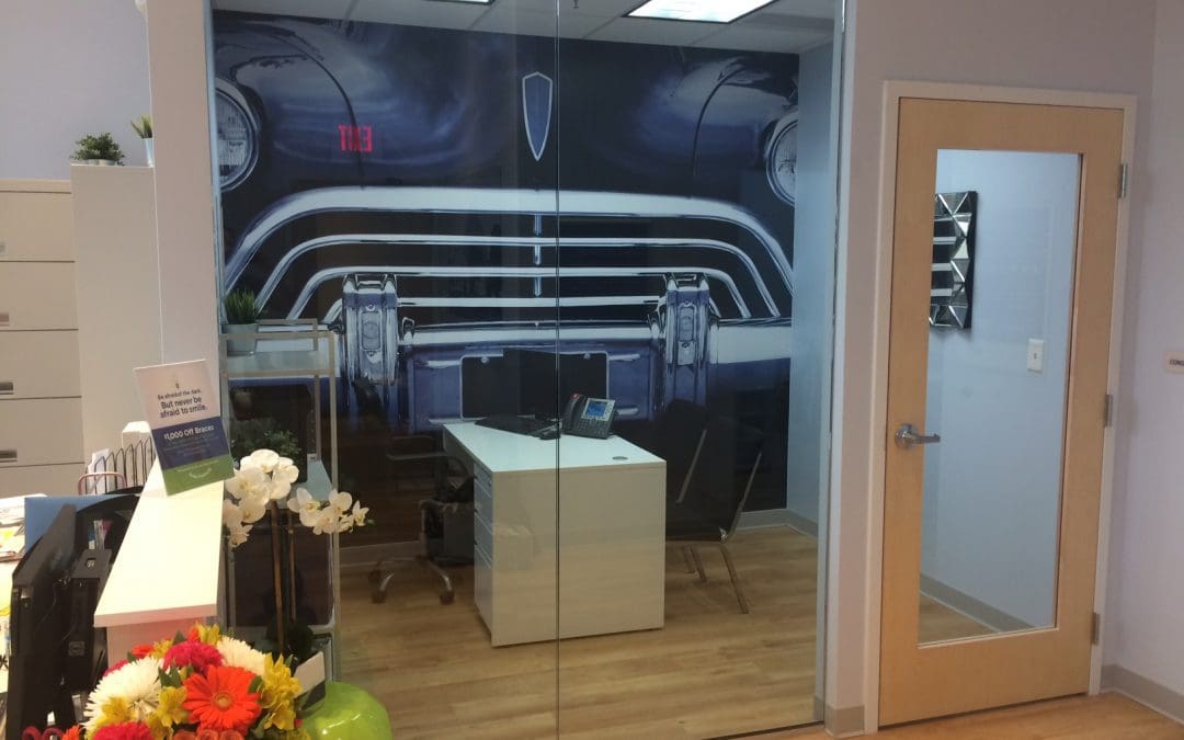 Dental Works Car Wall Mural