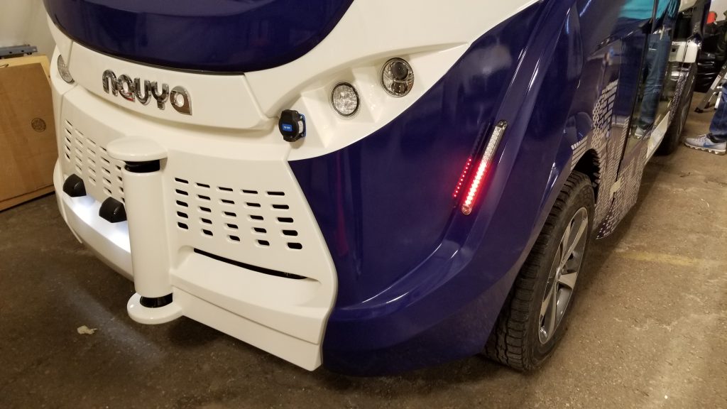 M-City Navya Shuttle Full Wrap