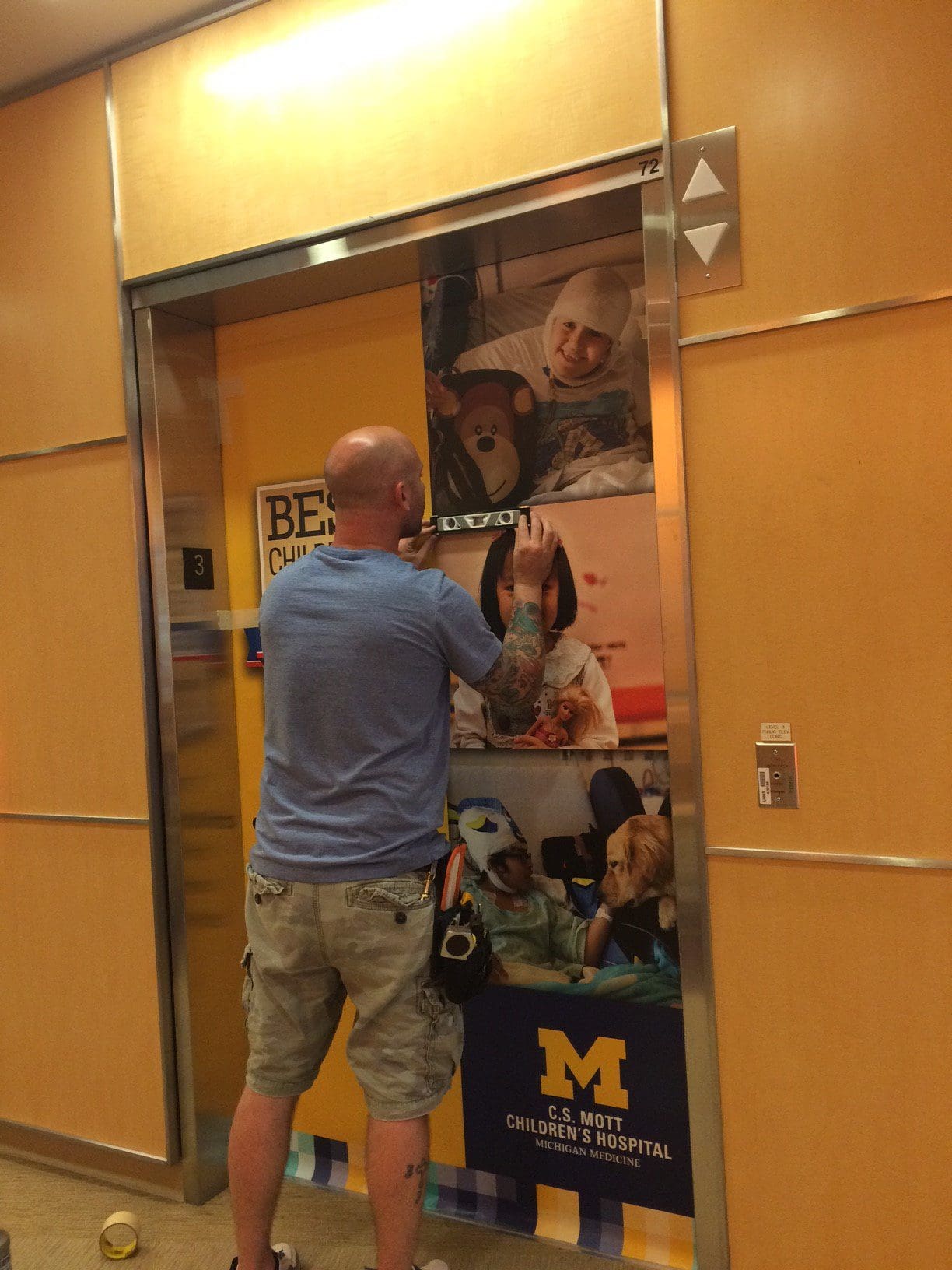 CS Mott Childrens Hospital Elevators - 01