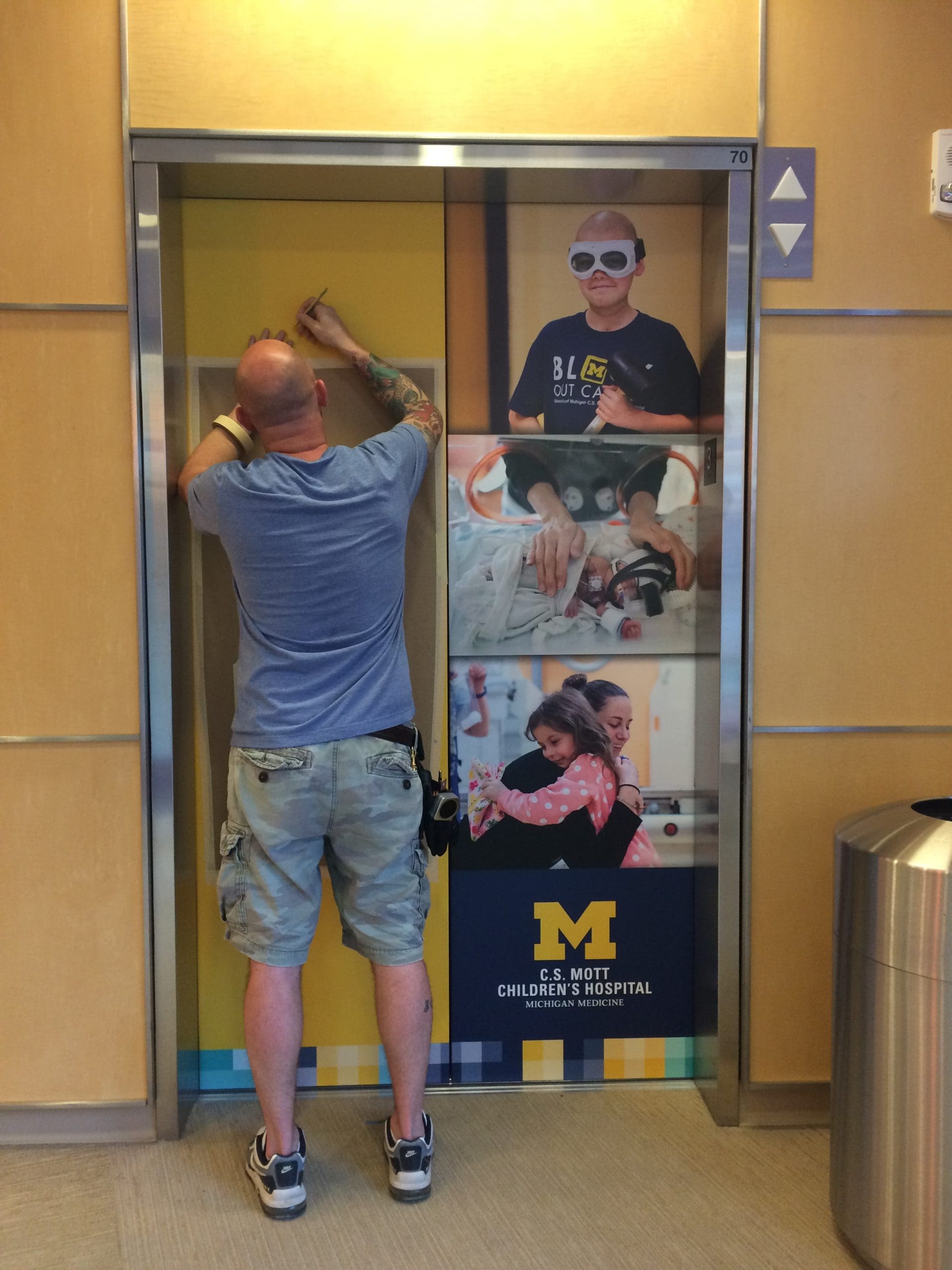 CS Mott Childrens Hospital Elevators - 02