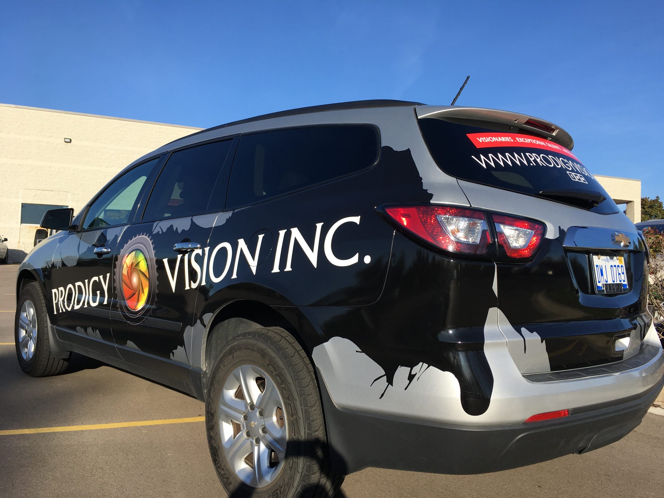 Chevy Traverse Partial Wrap (10)