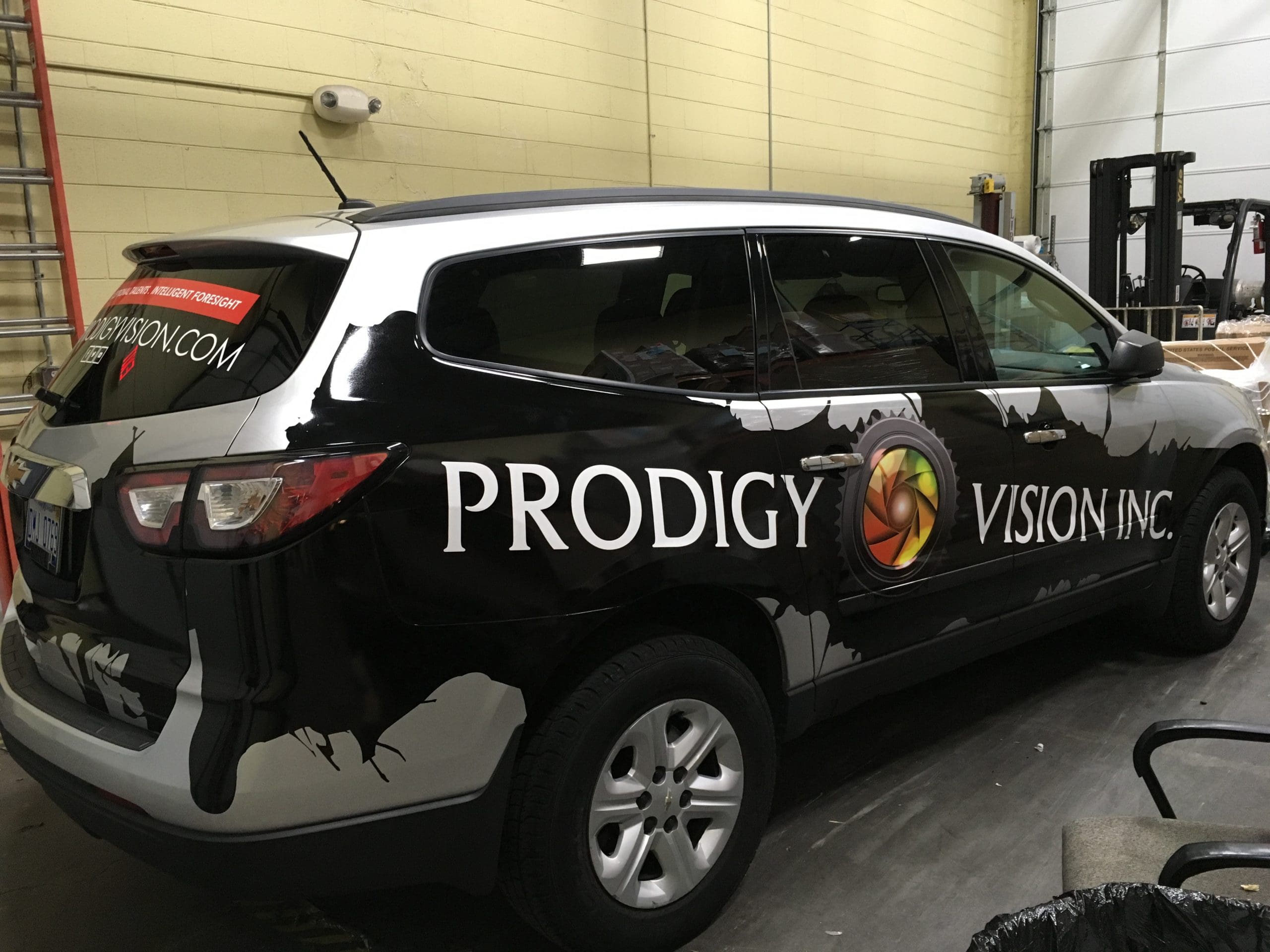 Chevy Traverse Partial Wrap (3)