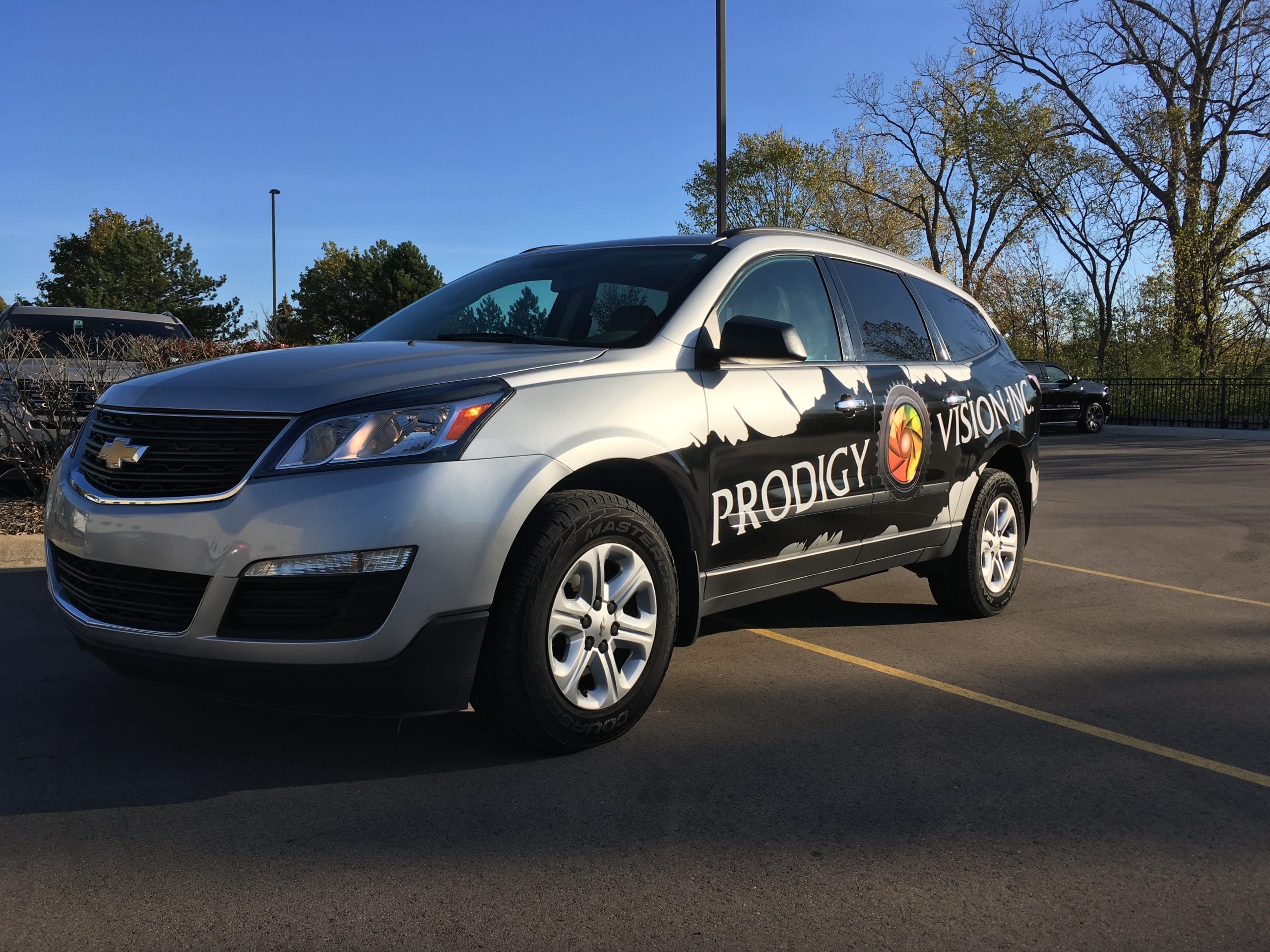 Chevy Traverse Partial Wrap (9)