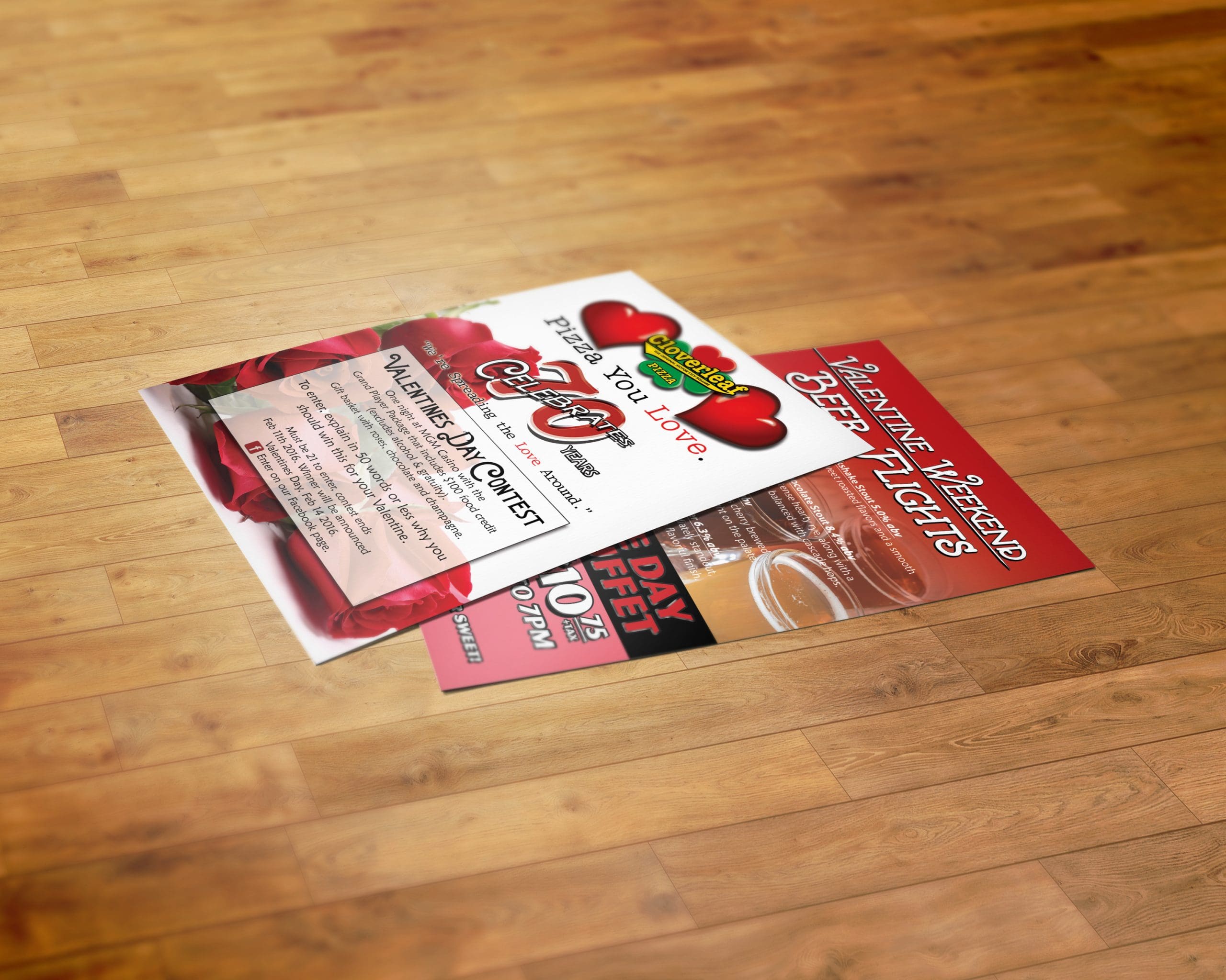 Cloverleaf Promotional Flyer and Design