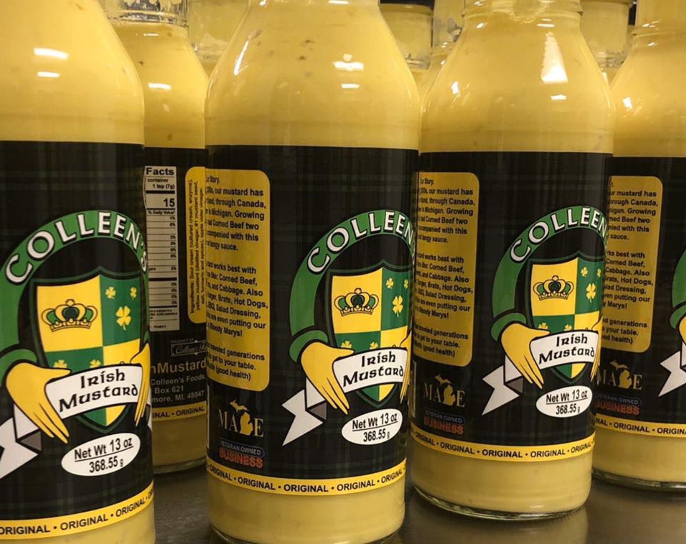 Colleens Irish Mustard - Mustard Label 01