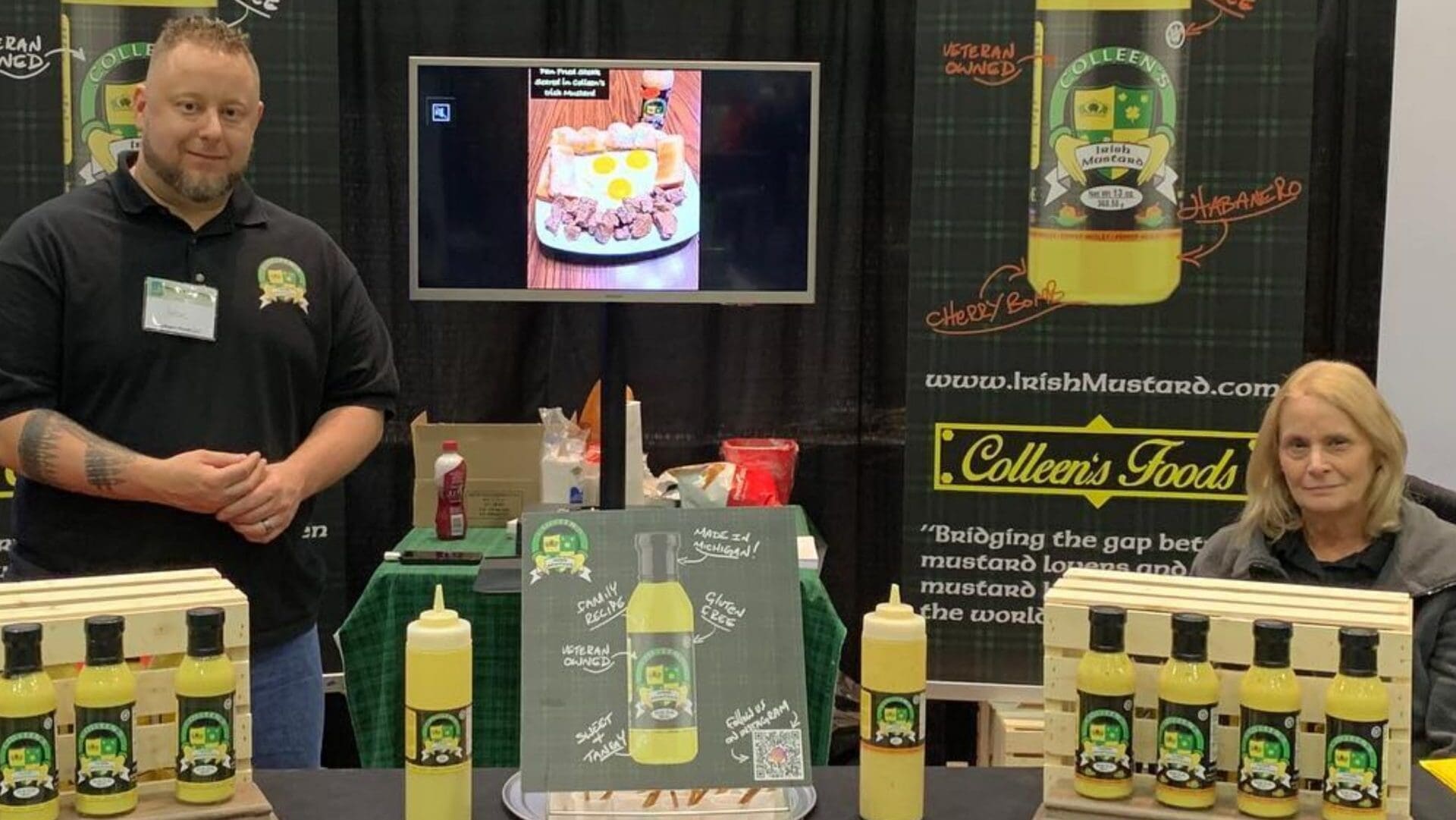 Colleen's Irish Mustard - Shelf Talker 03