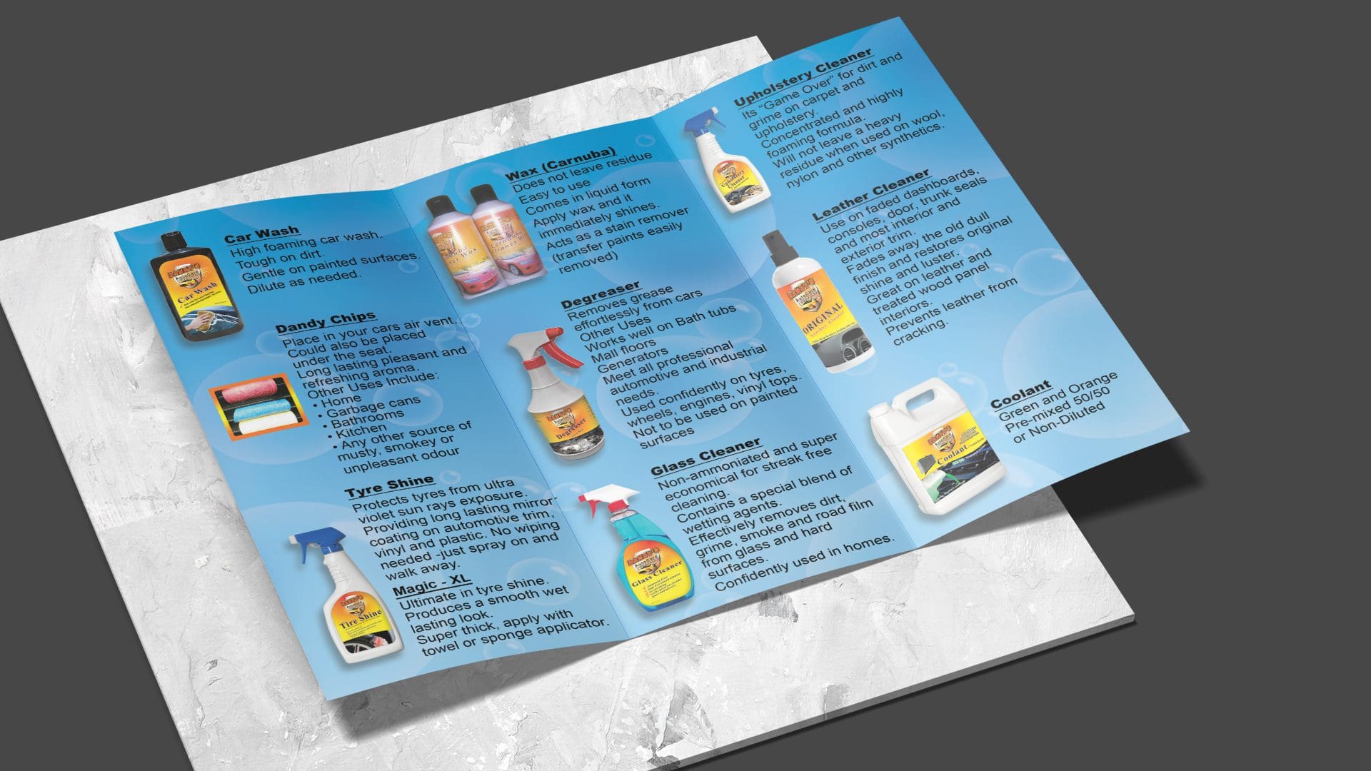 Dandy's Auto - Trifold Mockup 04