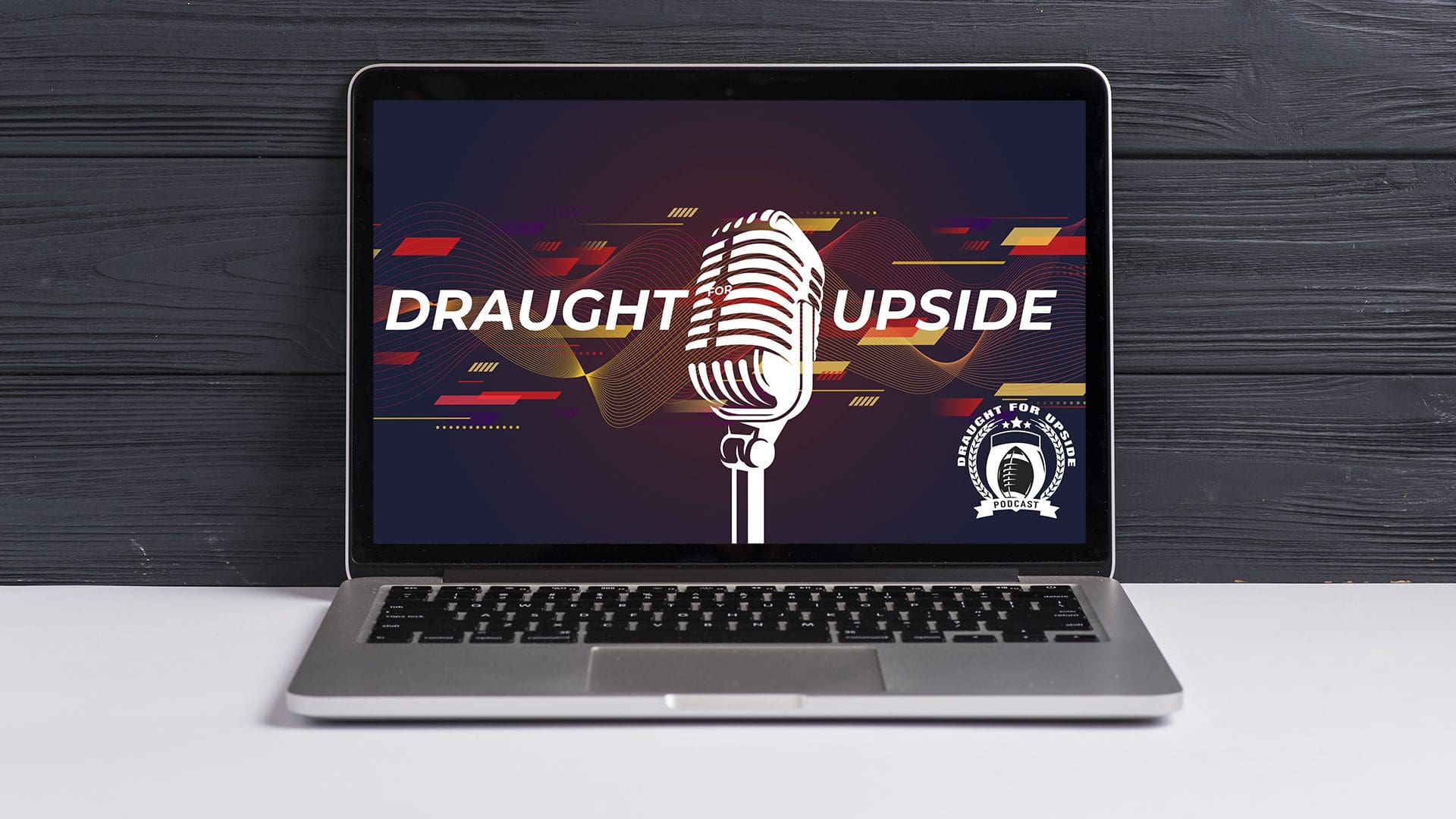 Draught for Upside – Logo Computer Mockup 03