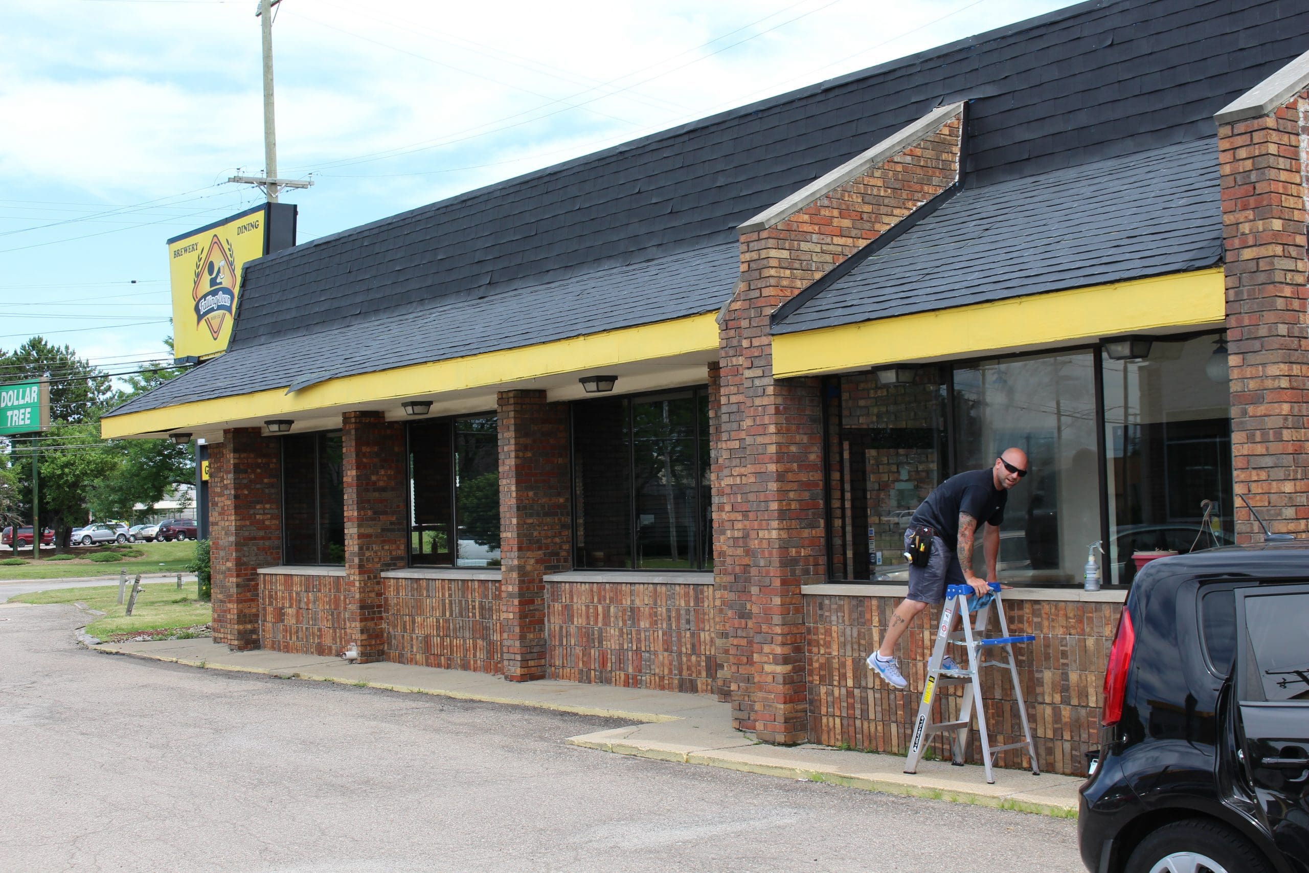 Falling Down Beer Co - West Windows - Before