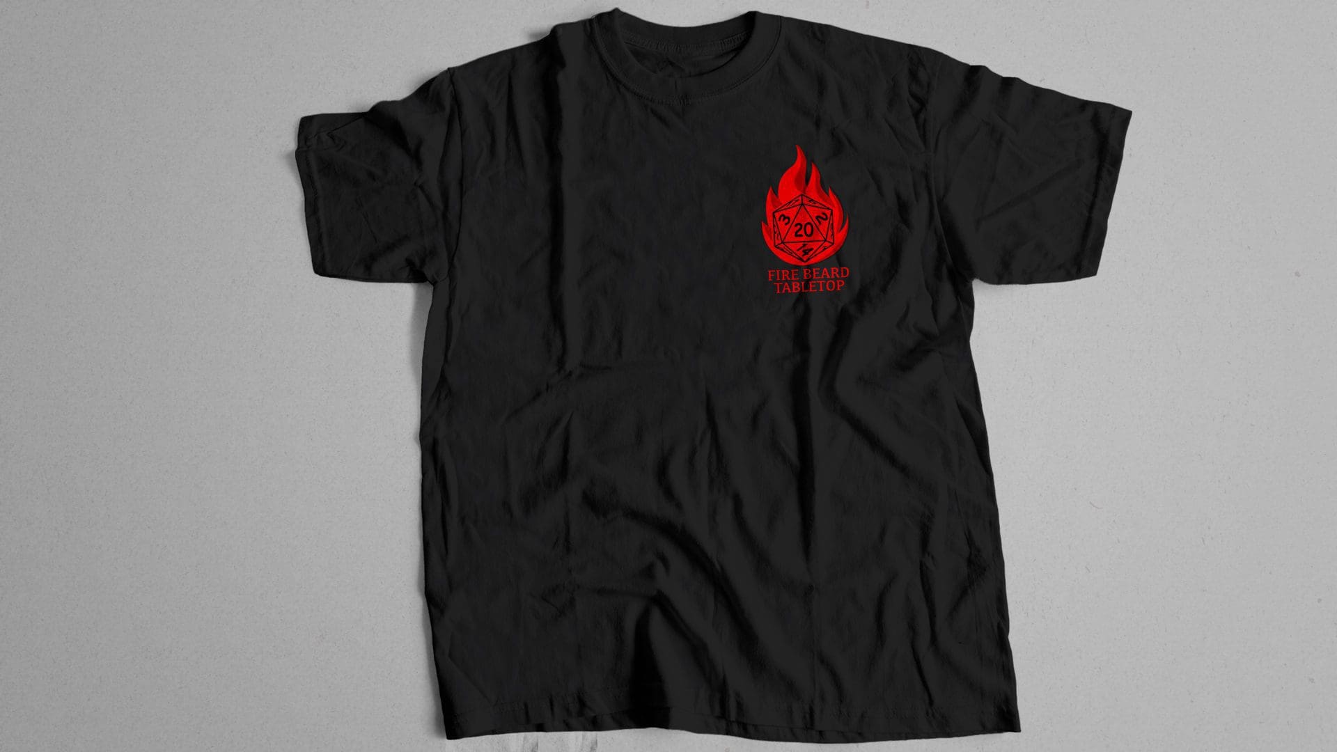 Fire Beard – Logo Concept Mockup 02