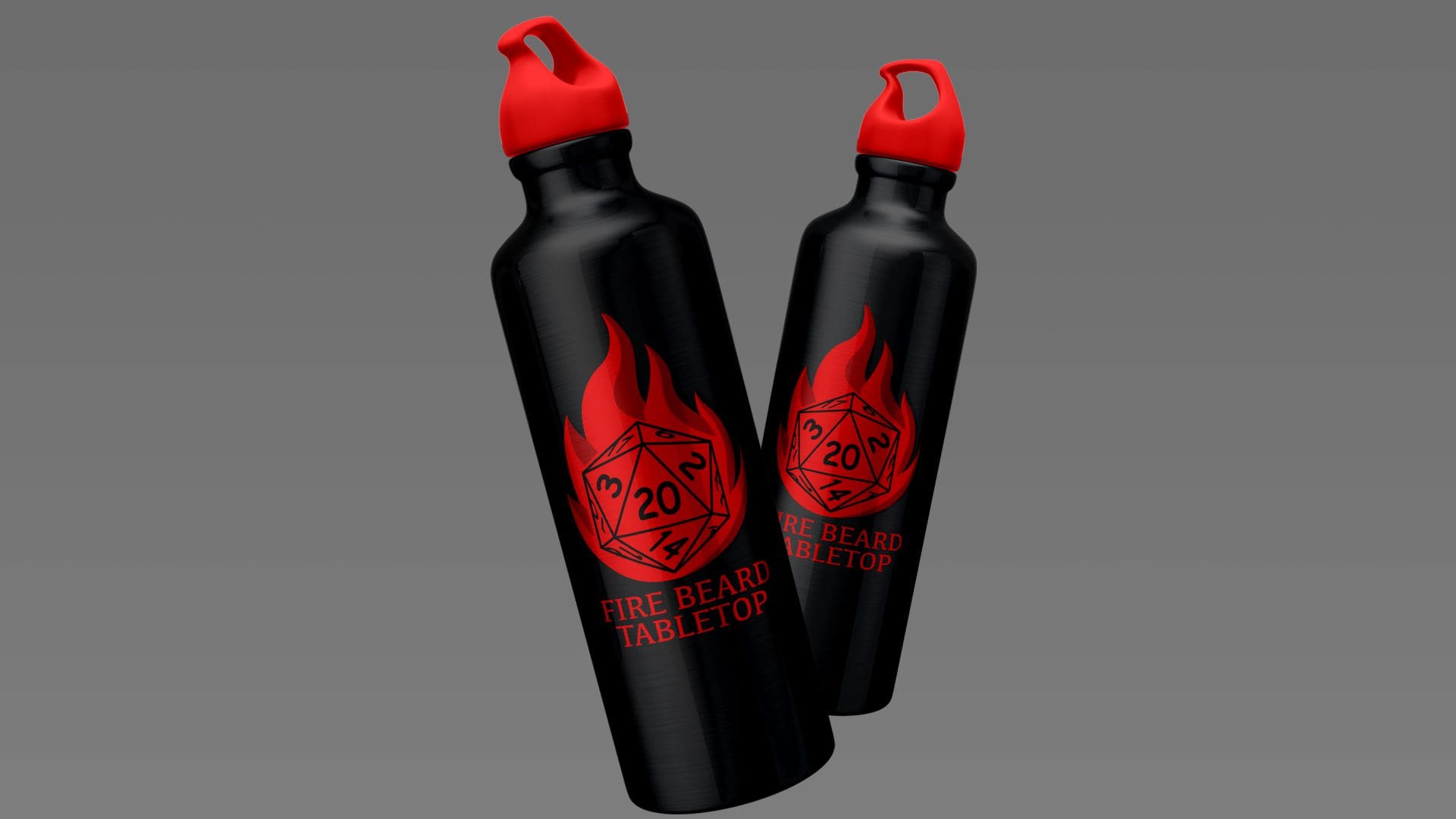 Fire Beard – Logo Concept Mockup 03