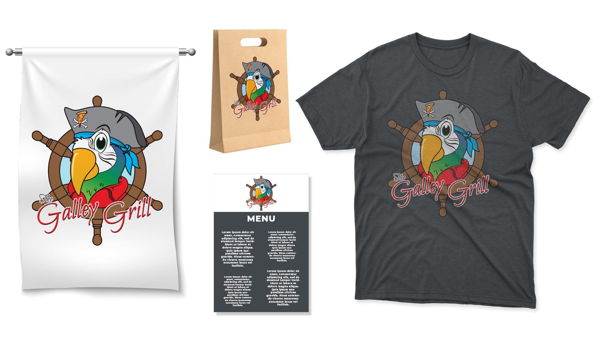 Galley Grill – Logo mockup 01