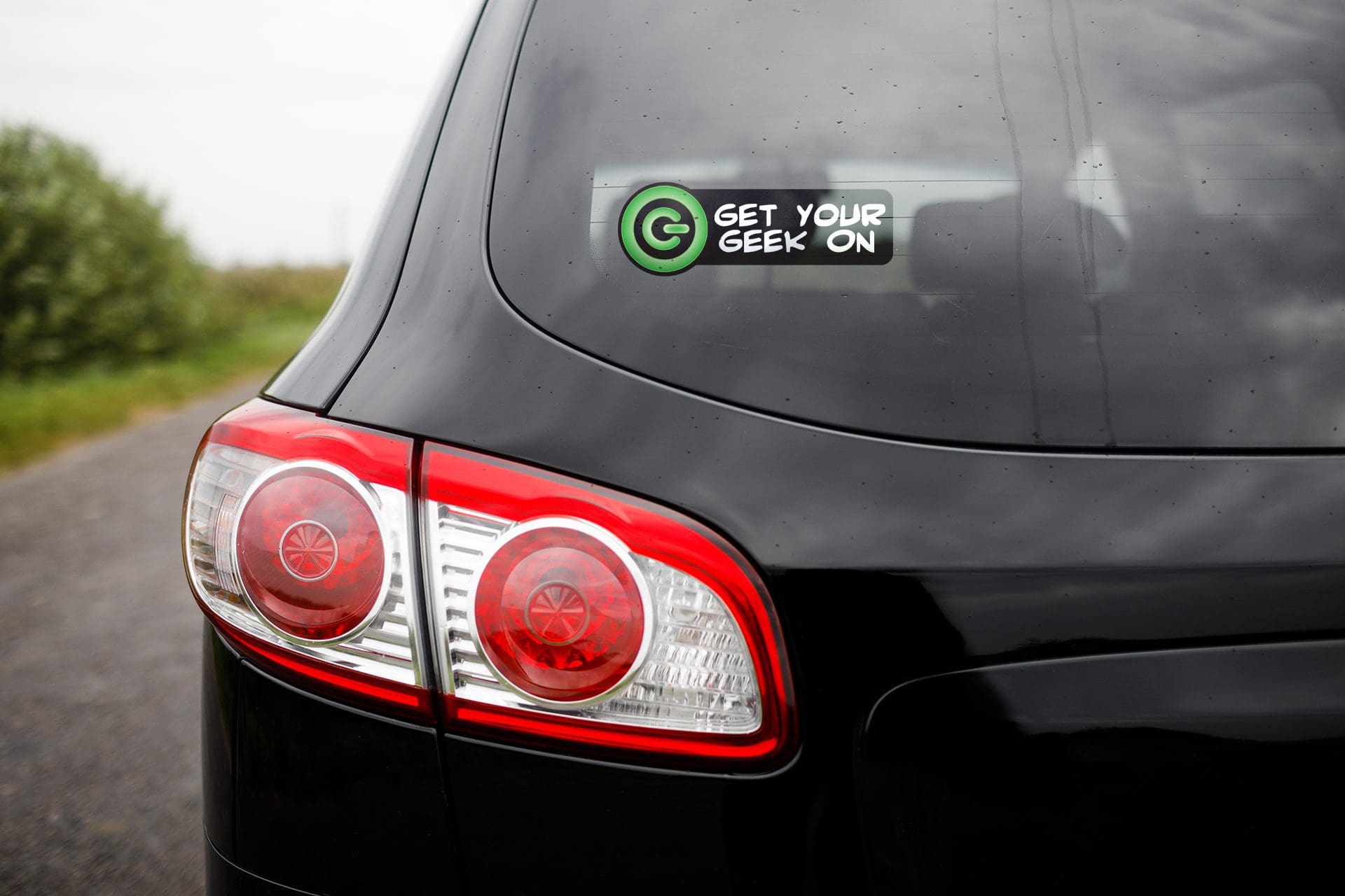 Get Your Geek On - Die-cut Sticker Mockup 04