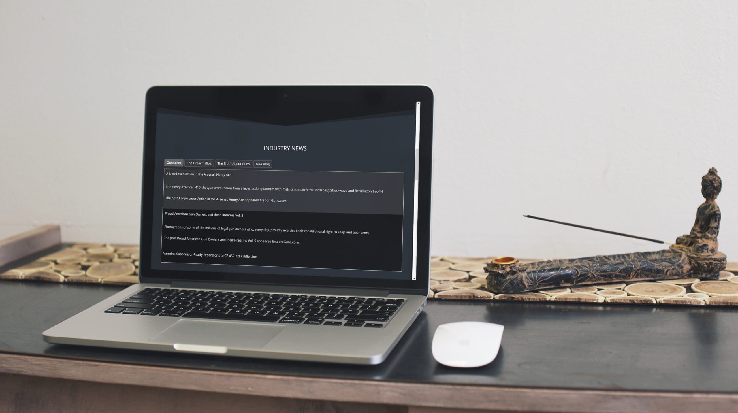 ICB Firearms - Website Mockup 03