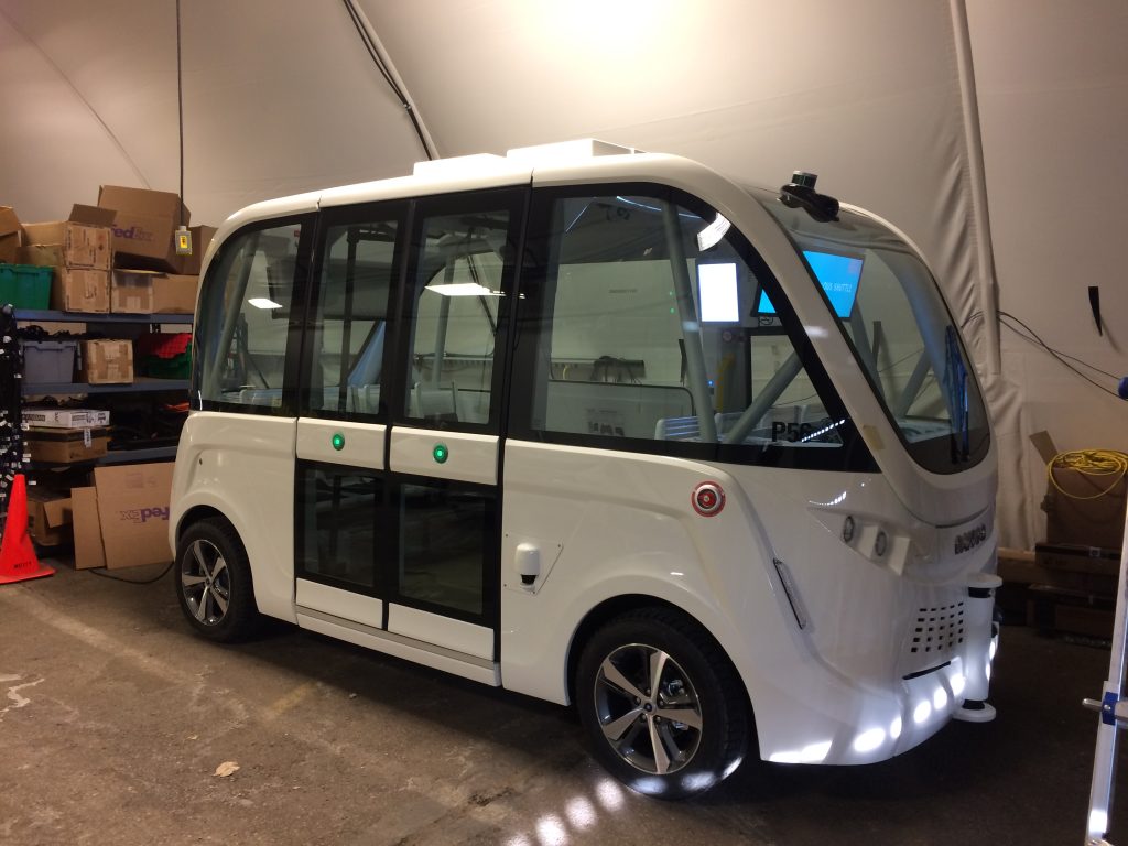 M-City Navya Shuttle Full Wrap M-City Navya Shuttle Full Wrap