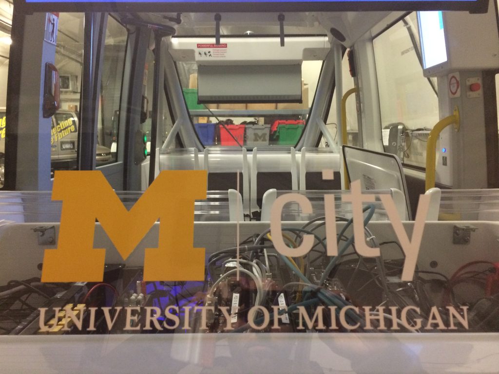 M-City Navya Shuttle Full Wrap