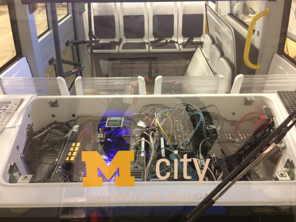 M-City Navya Shuttle Full Wrap M-City Navya Shuttle Full Wrap