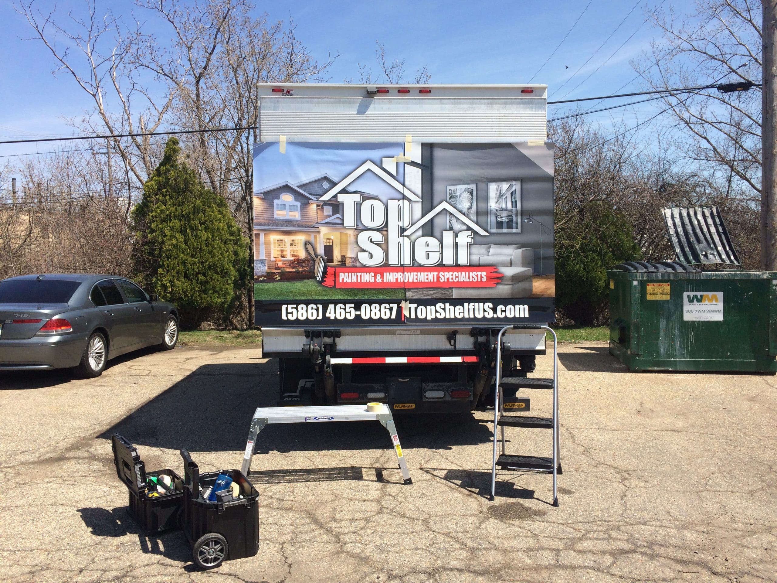 Top Shelf - E 350 Box Truck Wrap