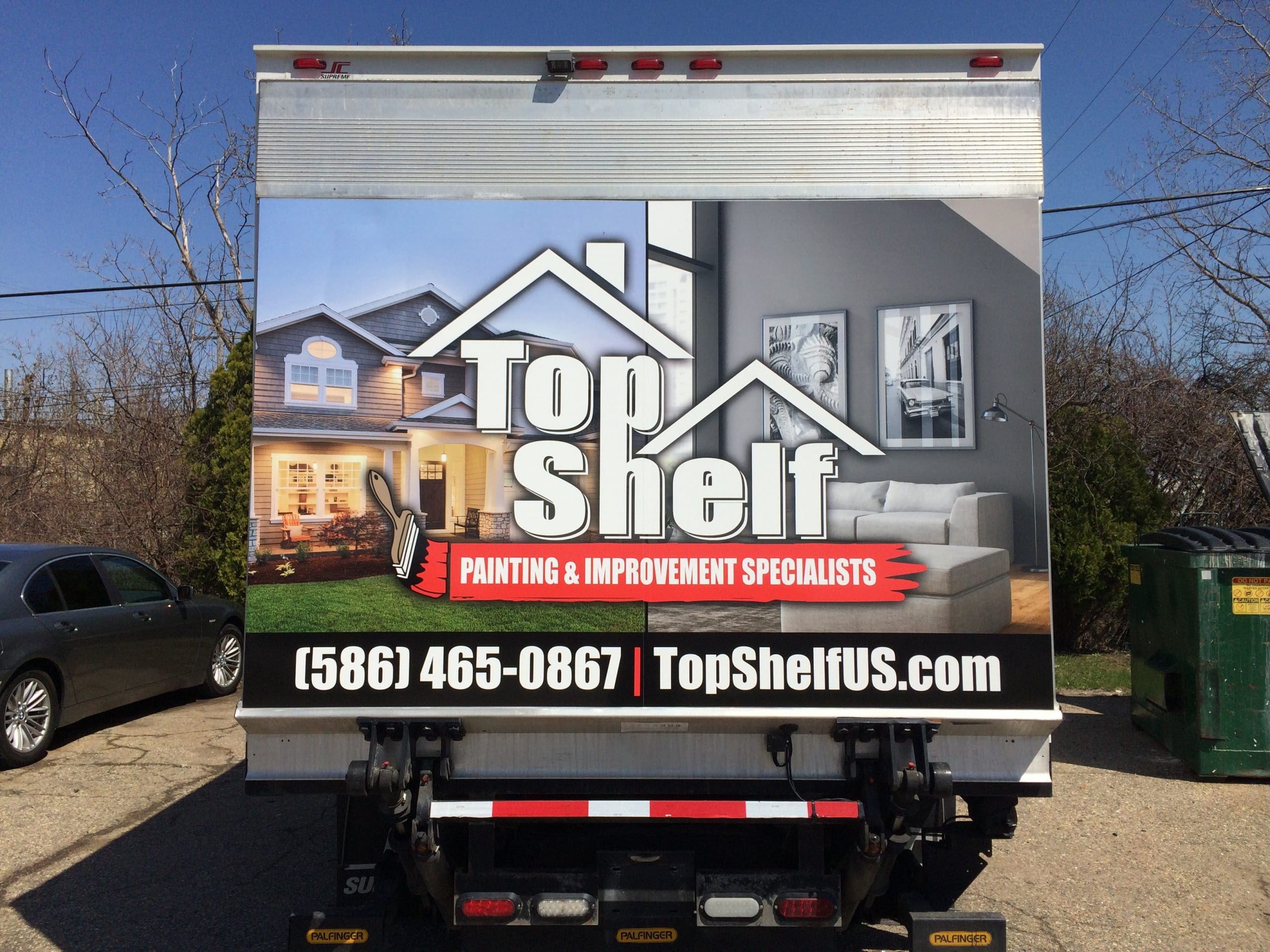 Top Shelf - E 350 Box Truck Wrap