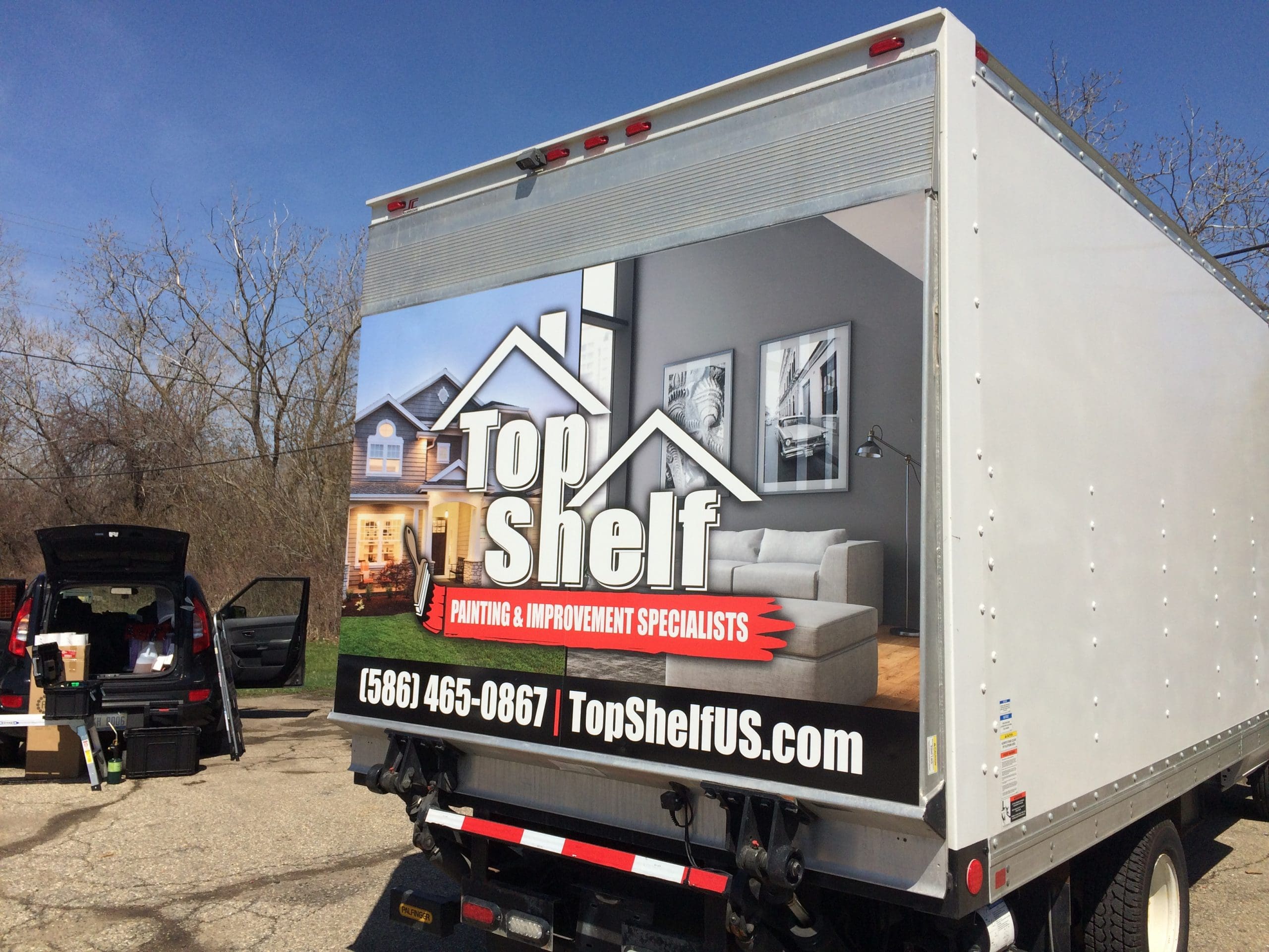 Top Shelf - E 350 Box Truck Wrap