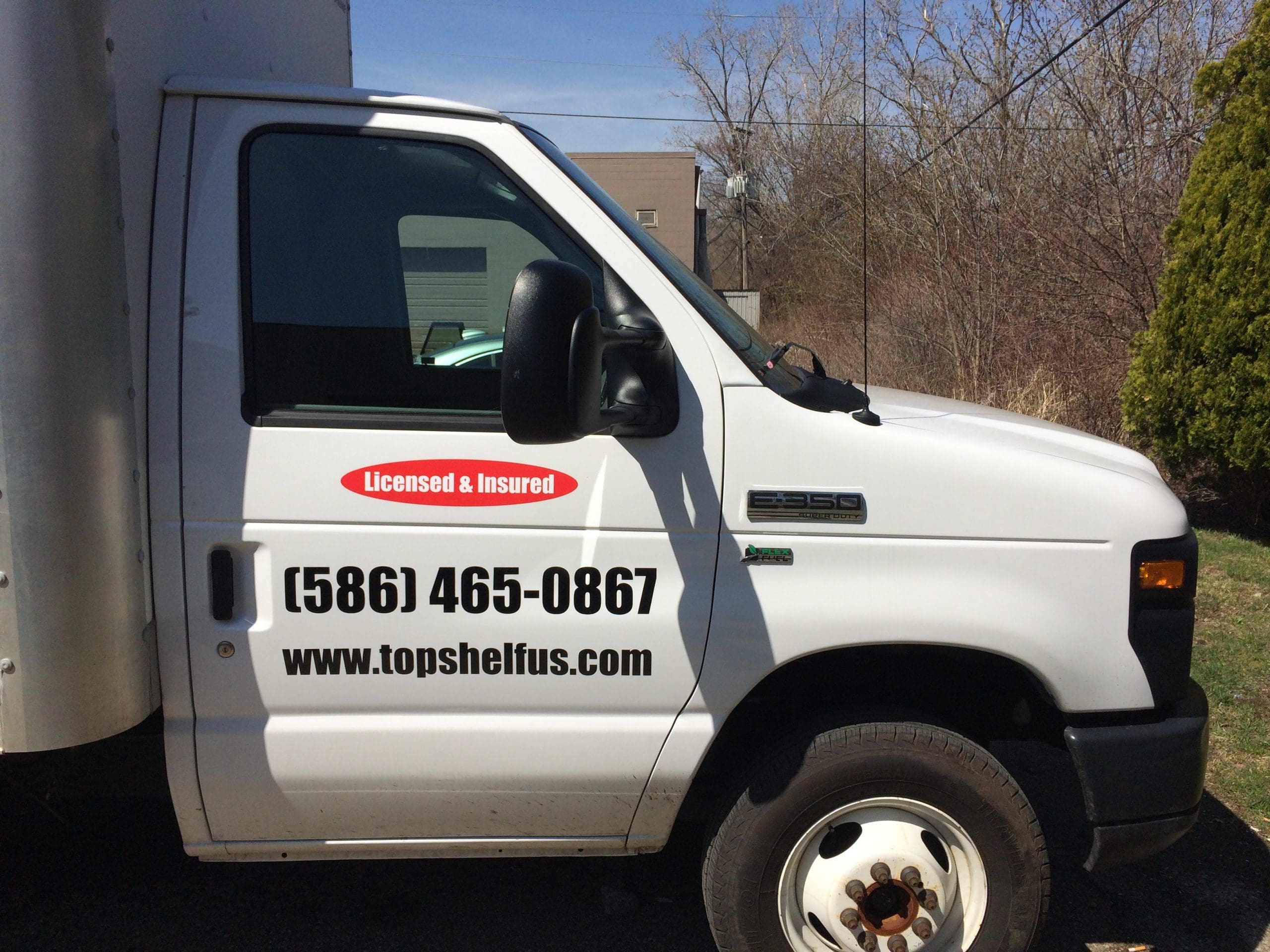 Top Shelf - E 350 Box Truck Wrap