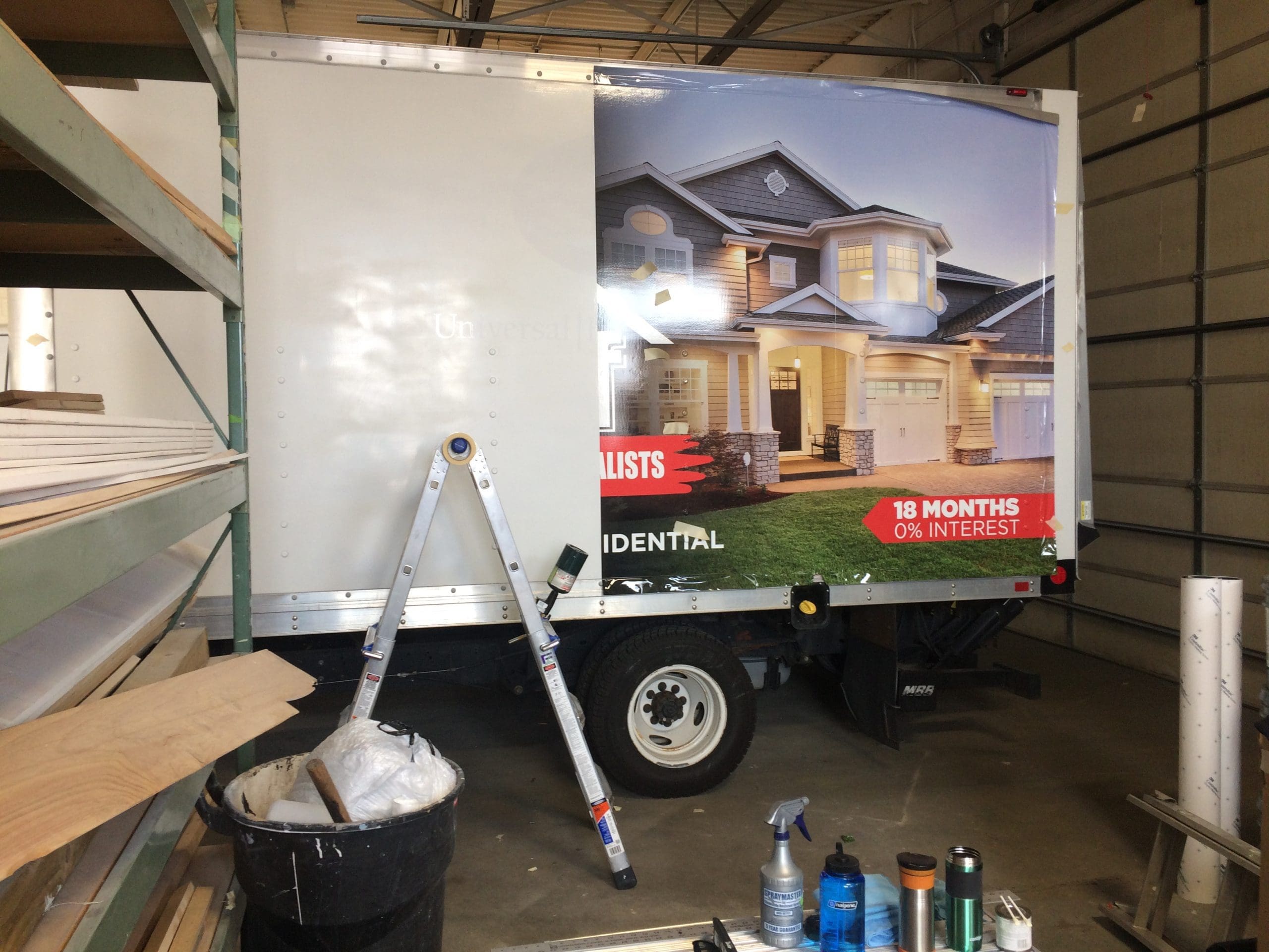 Top Shelf - E 350 Box Truck Wrap