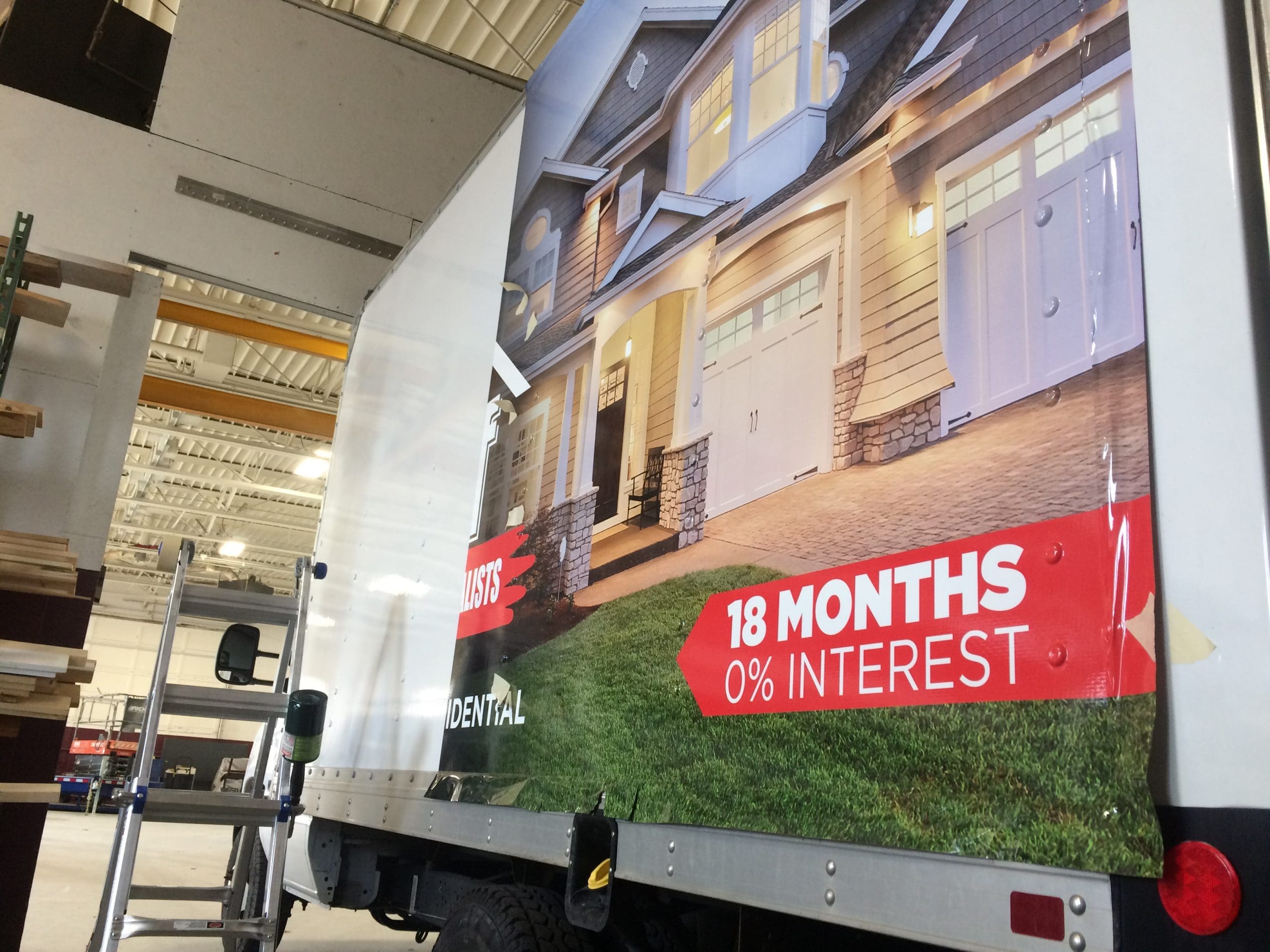 Top Shelf - E 350 Box Truck Wrap