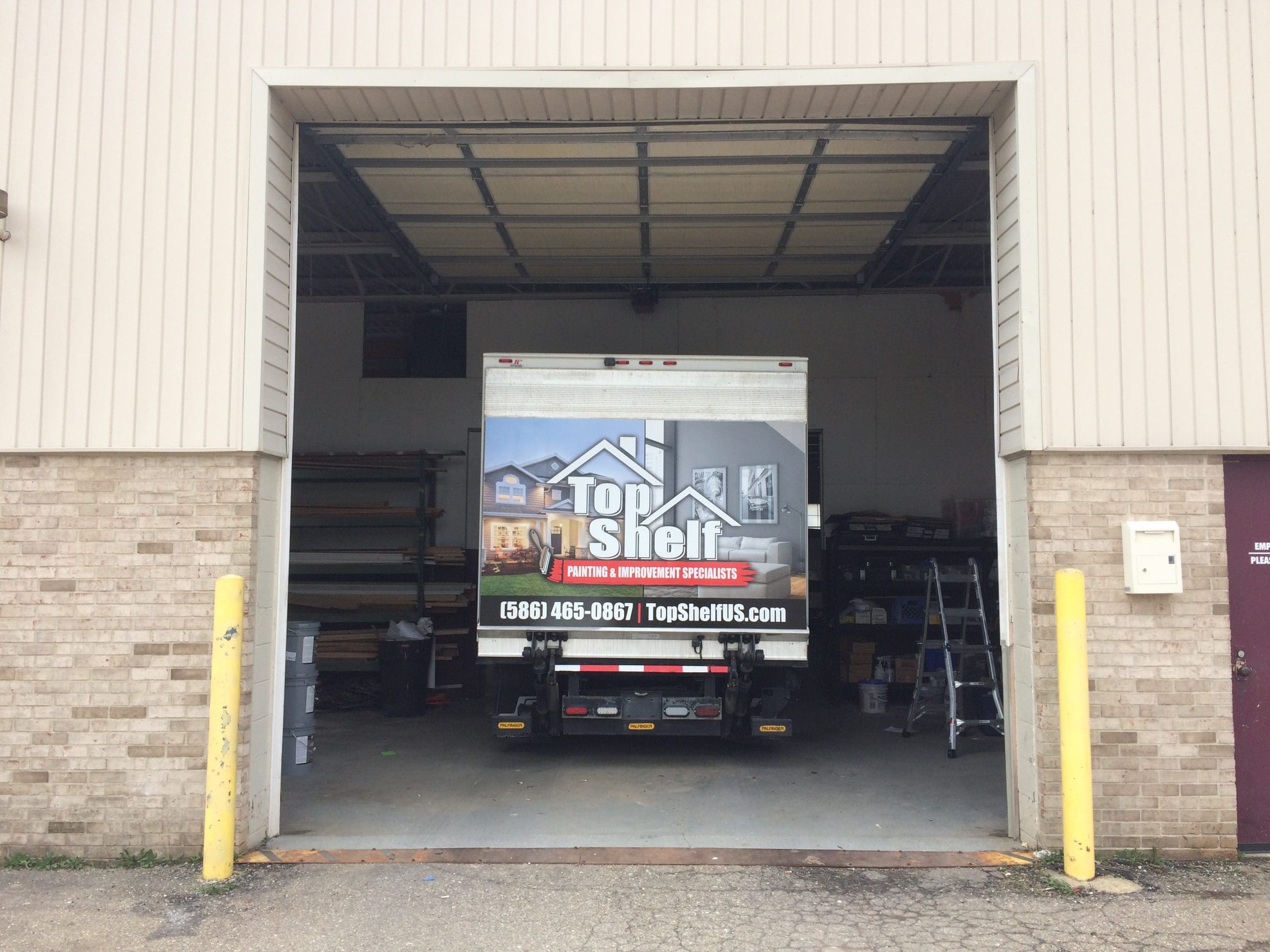 Top Shelf - E 350 Box Truck Wrap
