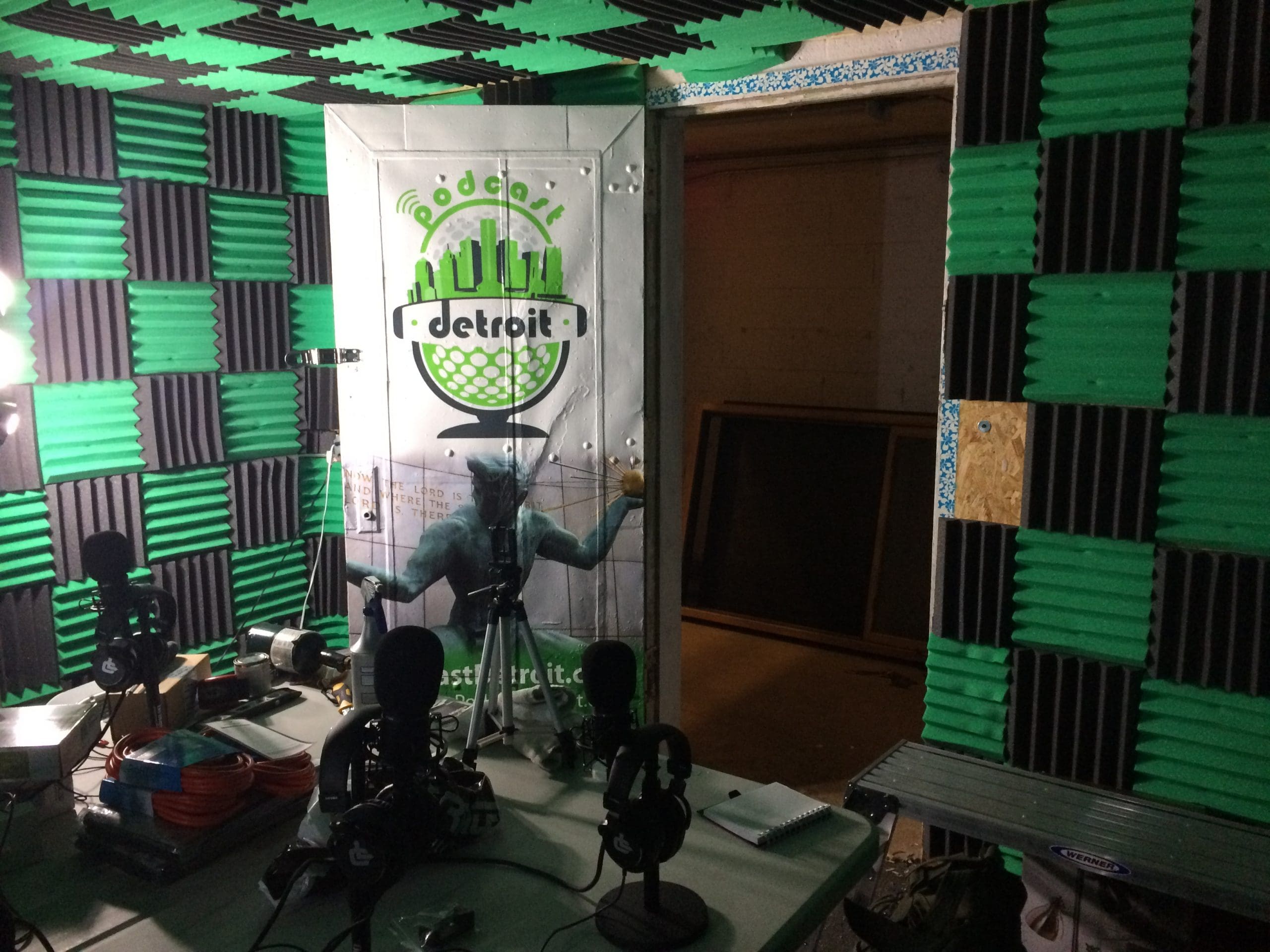 Podcast Detroit Door Wrap - 01