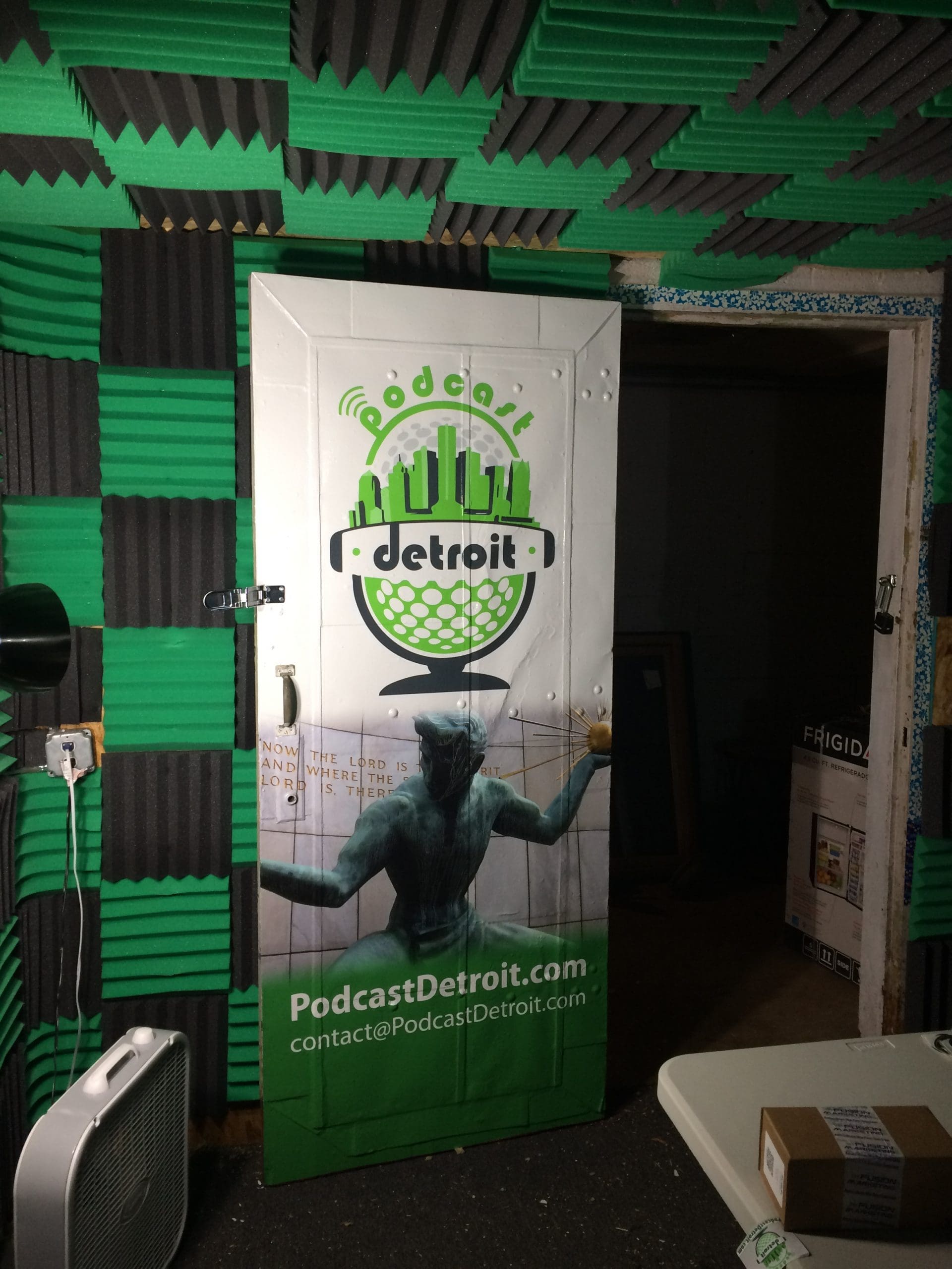 Podcast Detroit Door Wrap - 02
