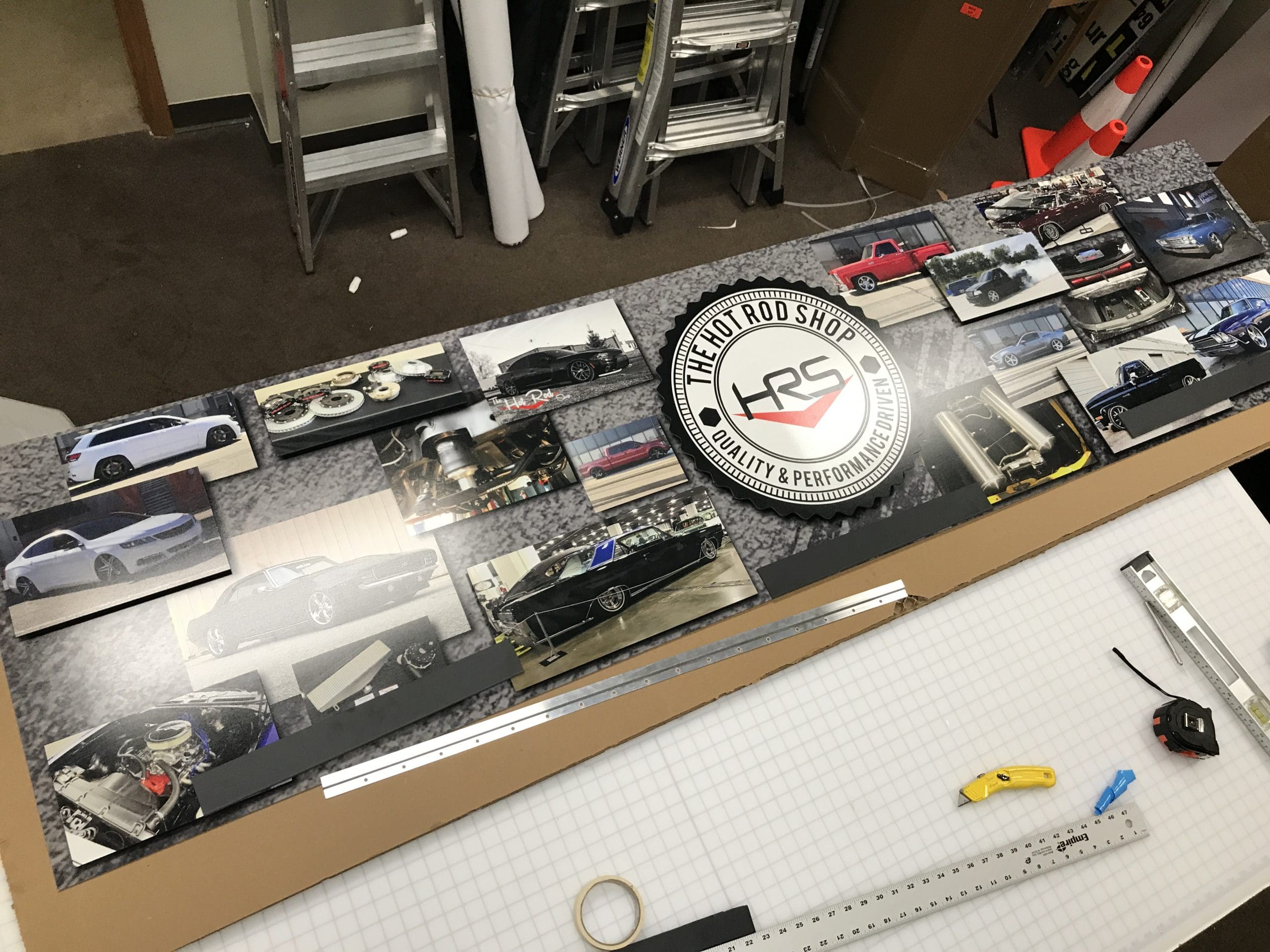 The Hot Rod Shop - Dimensional Sign - 01