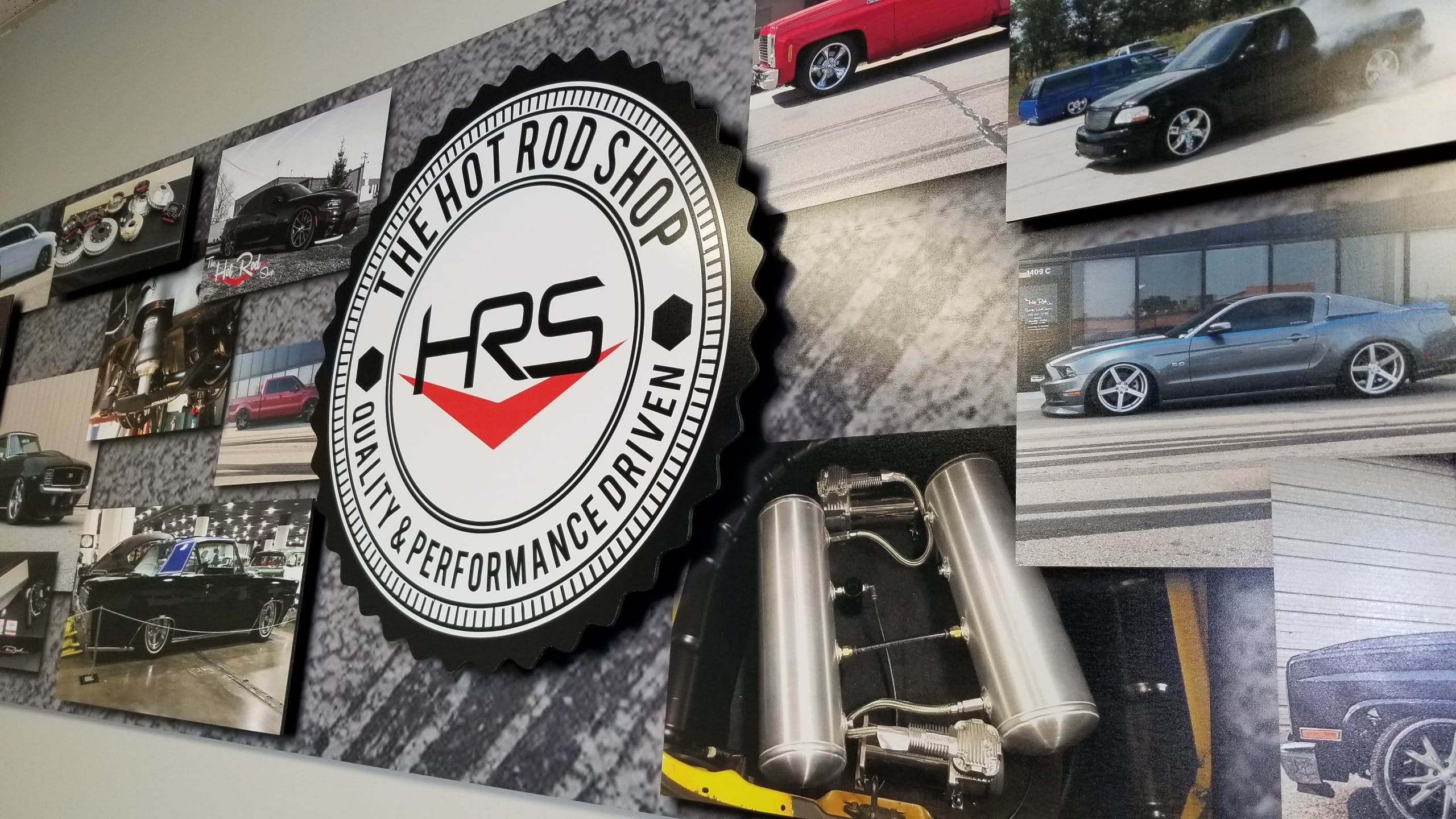 The Hot Rod Shop - Dimensional Sign - 09