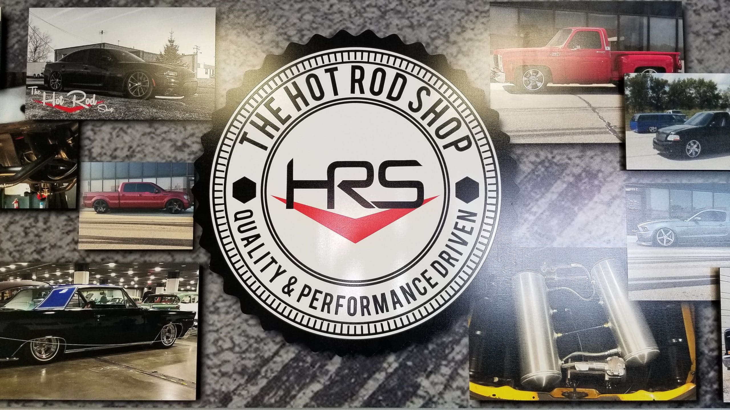 The Hot Rod Shop - Dimensional Sign - After