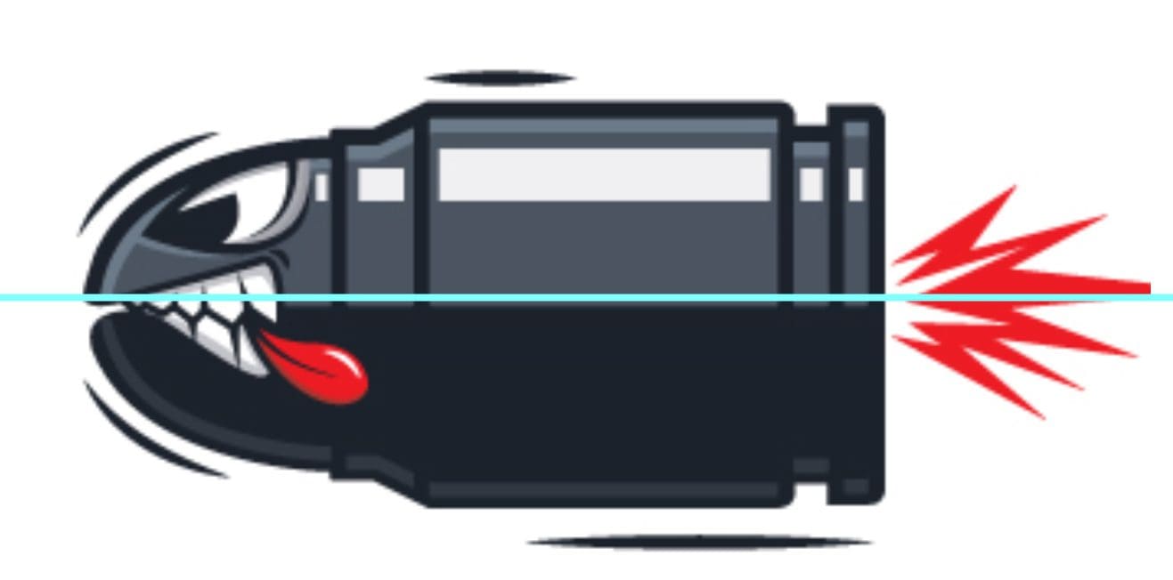 ICB Firearms Bullet Logo Concept 04