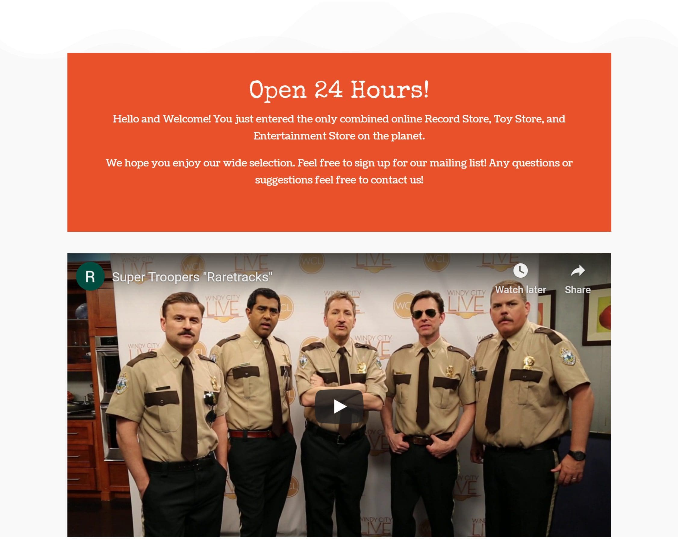 Raretracks - website Screenshot 01