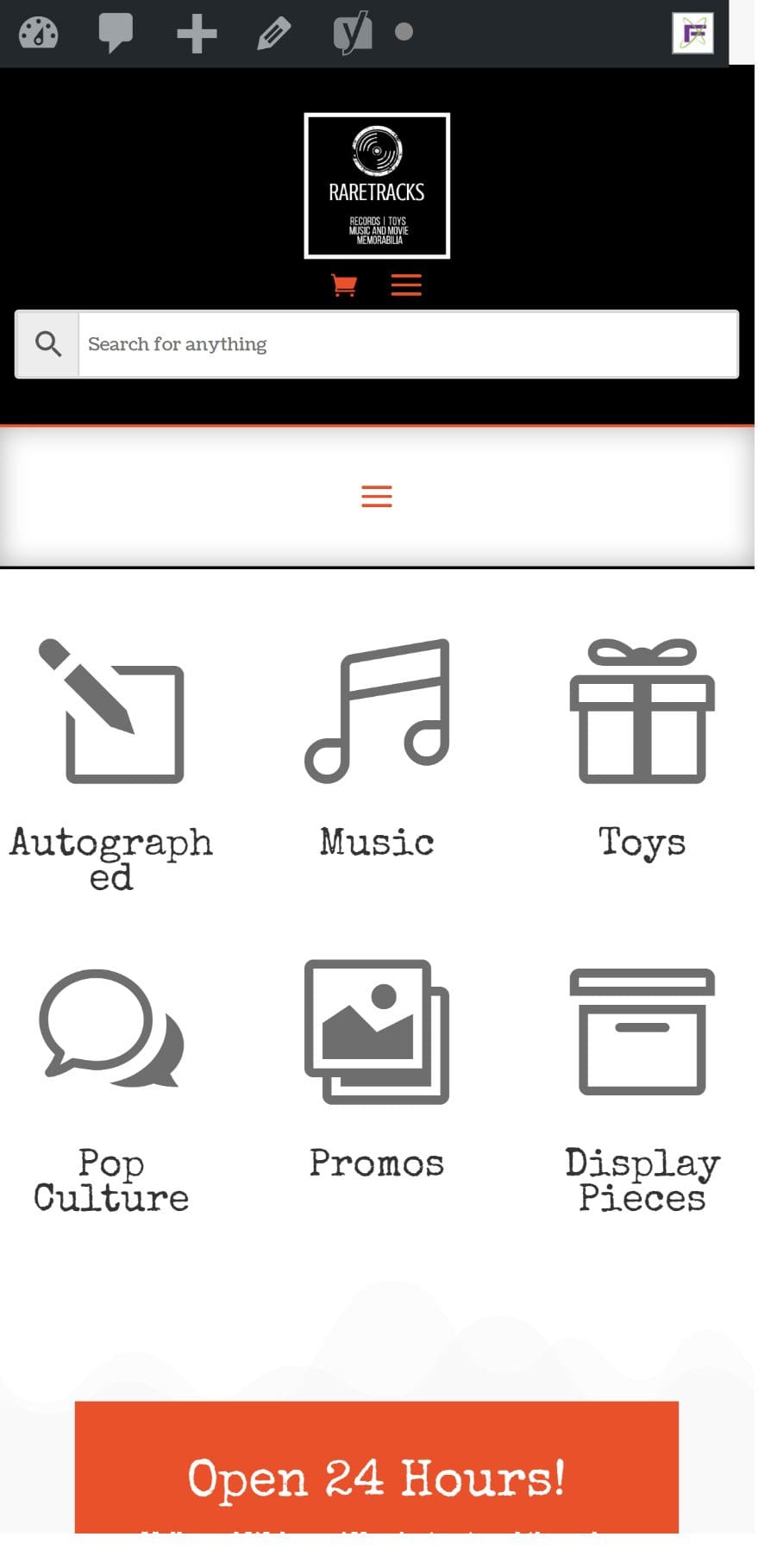 Raretracks - website Screenshot 03