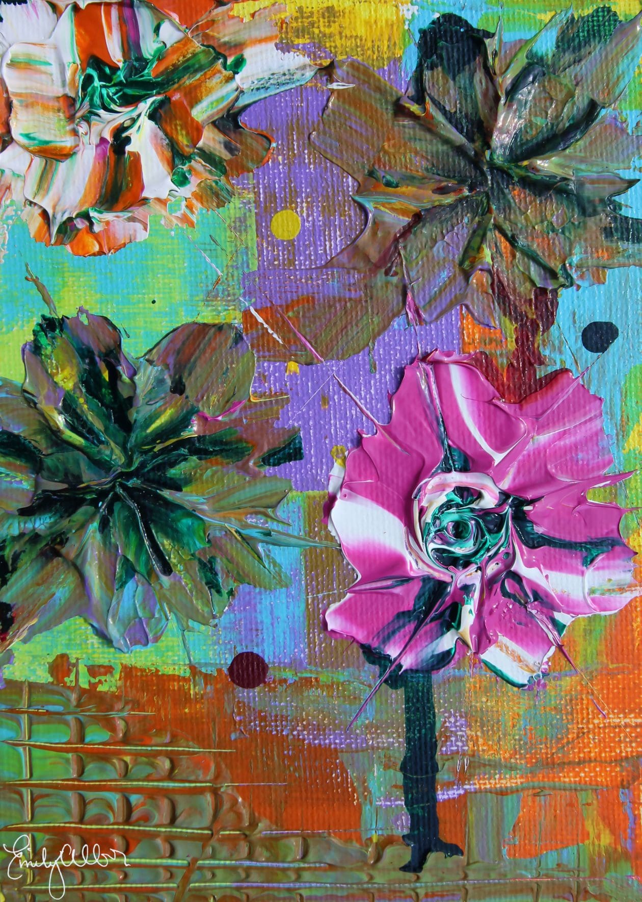 Emily Alber Art - Garden 1 Art