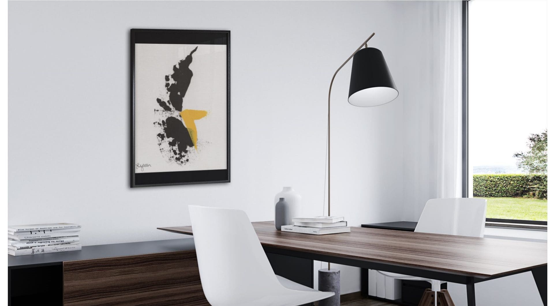 Emily Alber Art - Yellow and Black Mockup 02