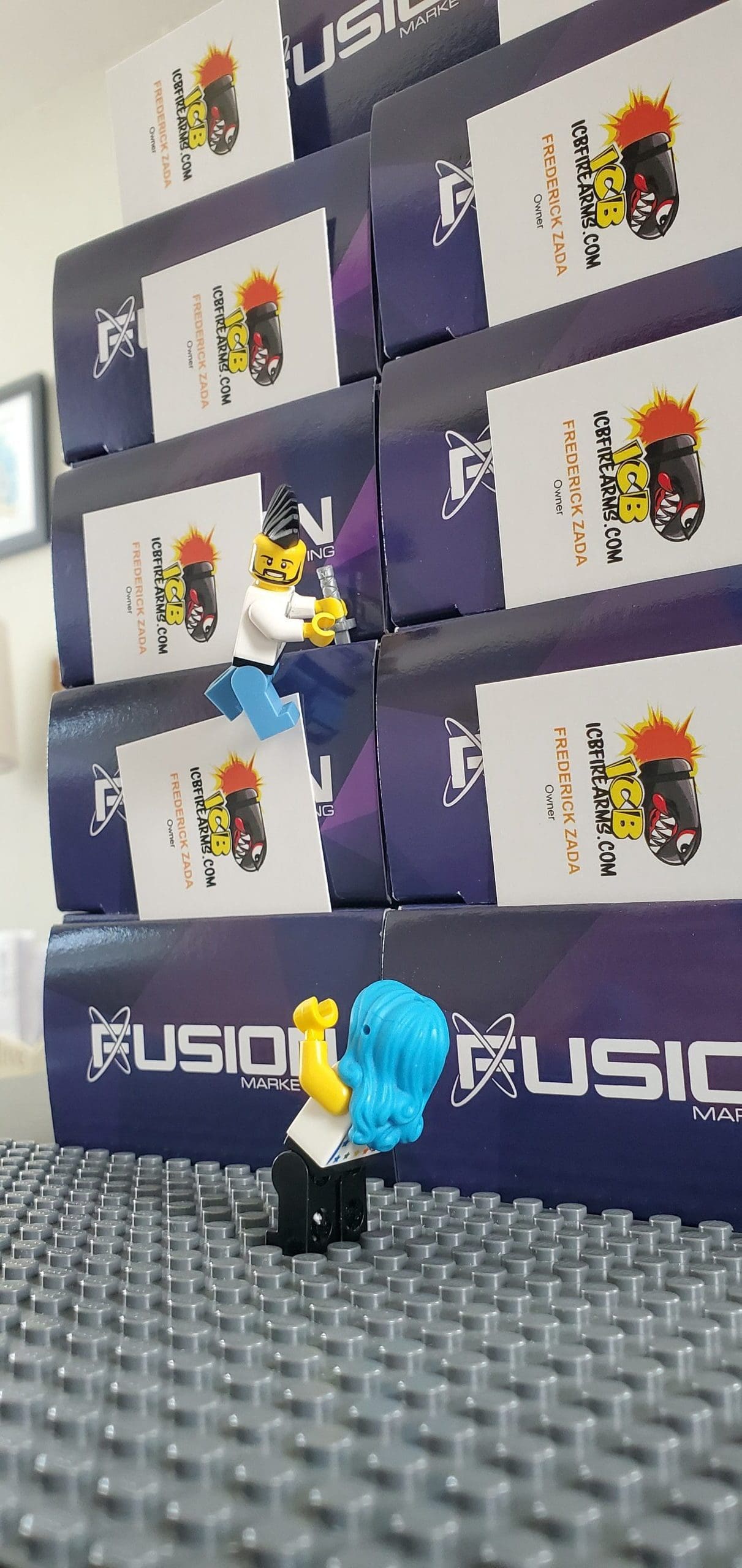 ICB Firearms - Business Cards Lego Photo 02