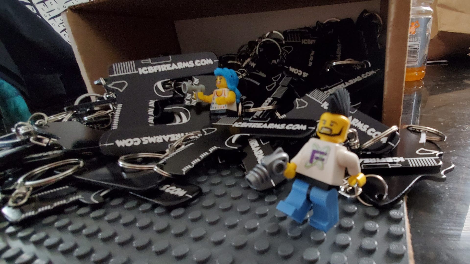 ICB Firearms - Gun Key chain Bottle Opener Lego Photo 01