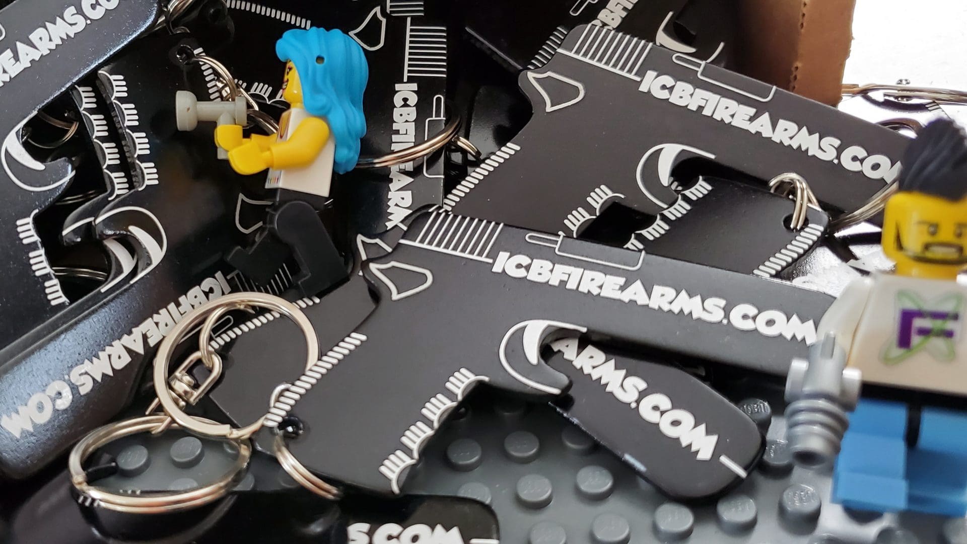 ICB Firearms - Gun Key chain Bottle Opener Lego Photo 02