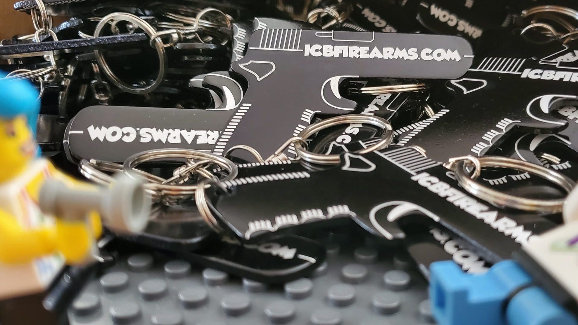 ICB Firearms - Gun Key chain Bottle Opener Lego Photo 05