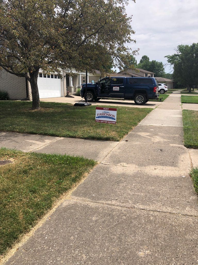 John Parkinson - Lawn Sign 02