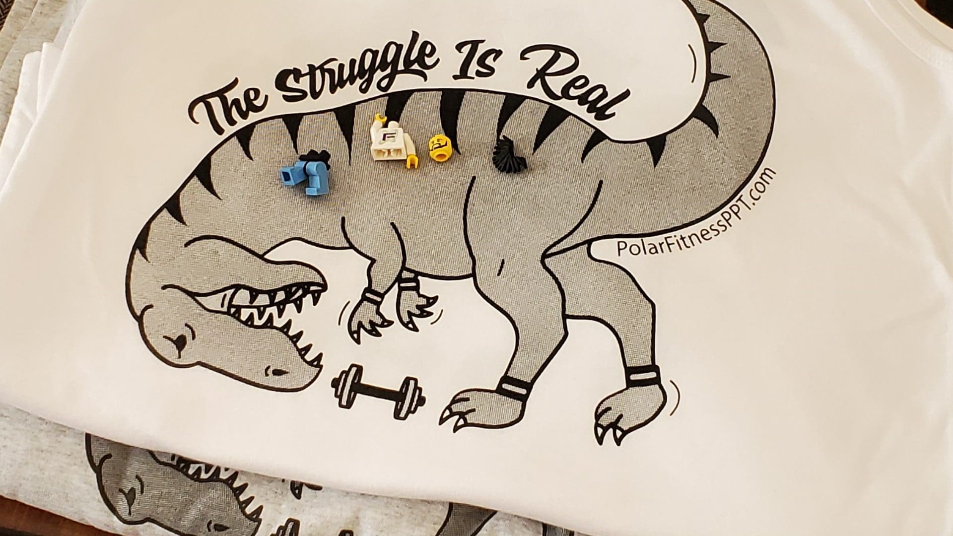 Polar Physical Therapy and Fitness - T-Rex Shirt 01