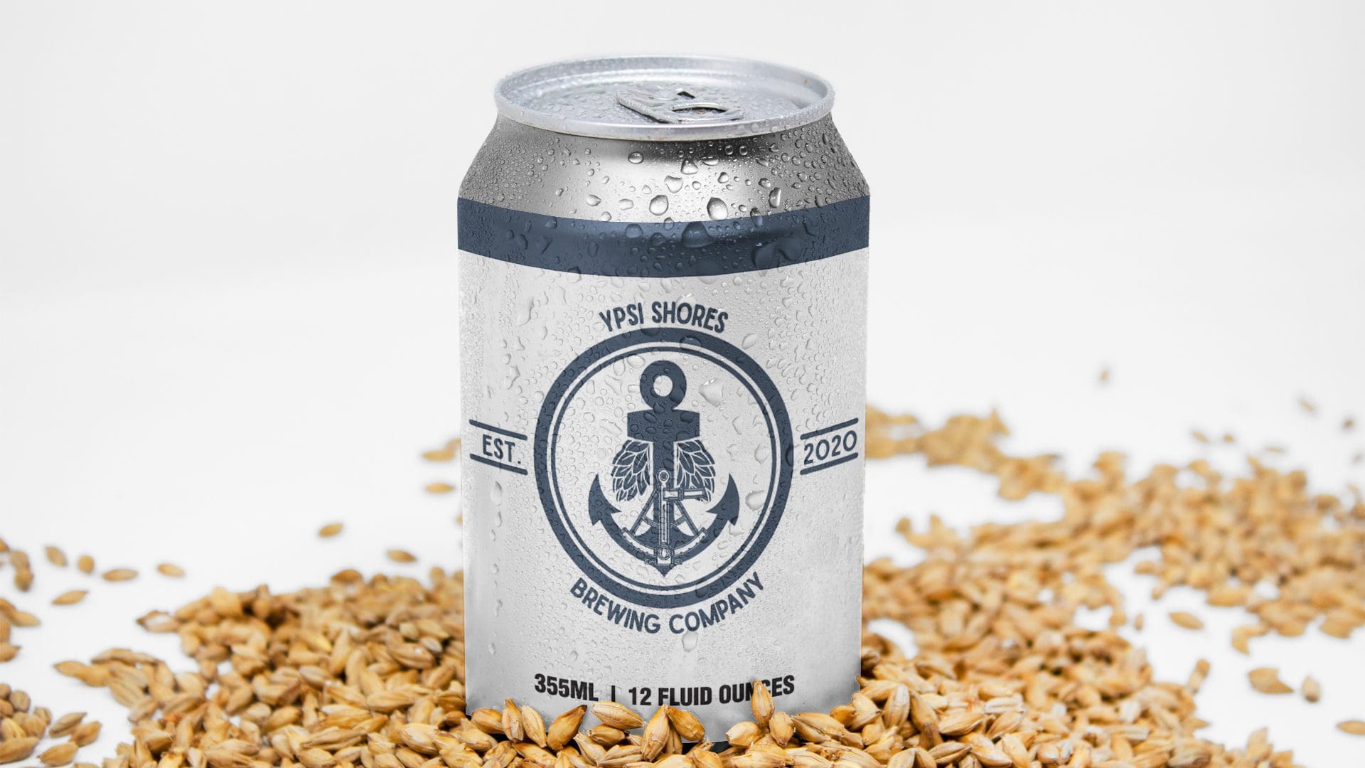 Ypsi Shores Brewing - 16 oz Can Label Mockup 03
