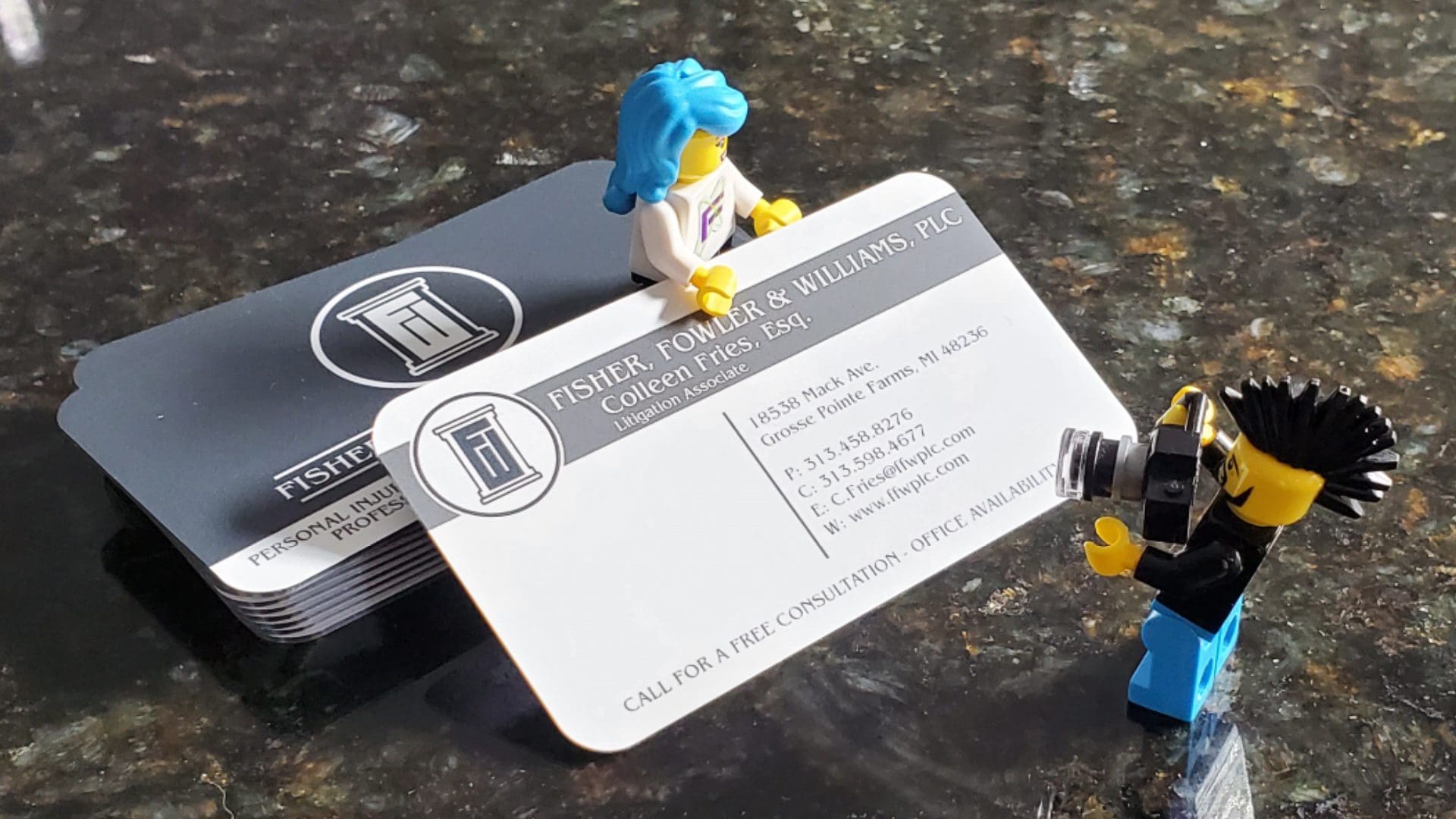 Fisher Fowler and Williams - Metal Business Cards (4)