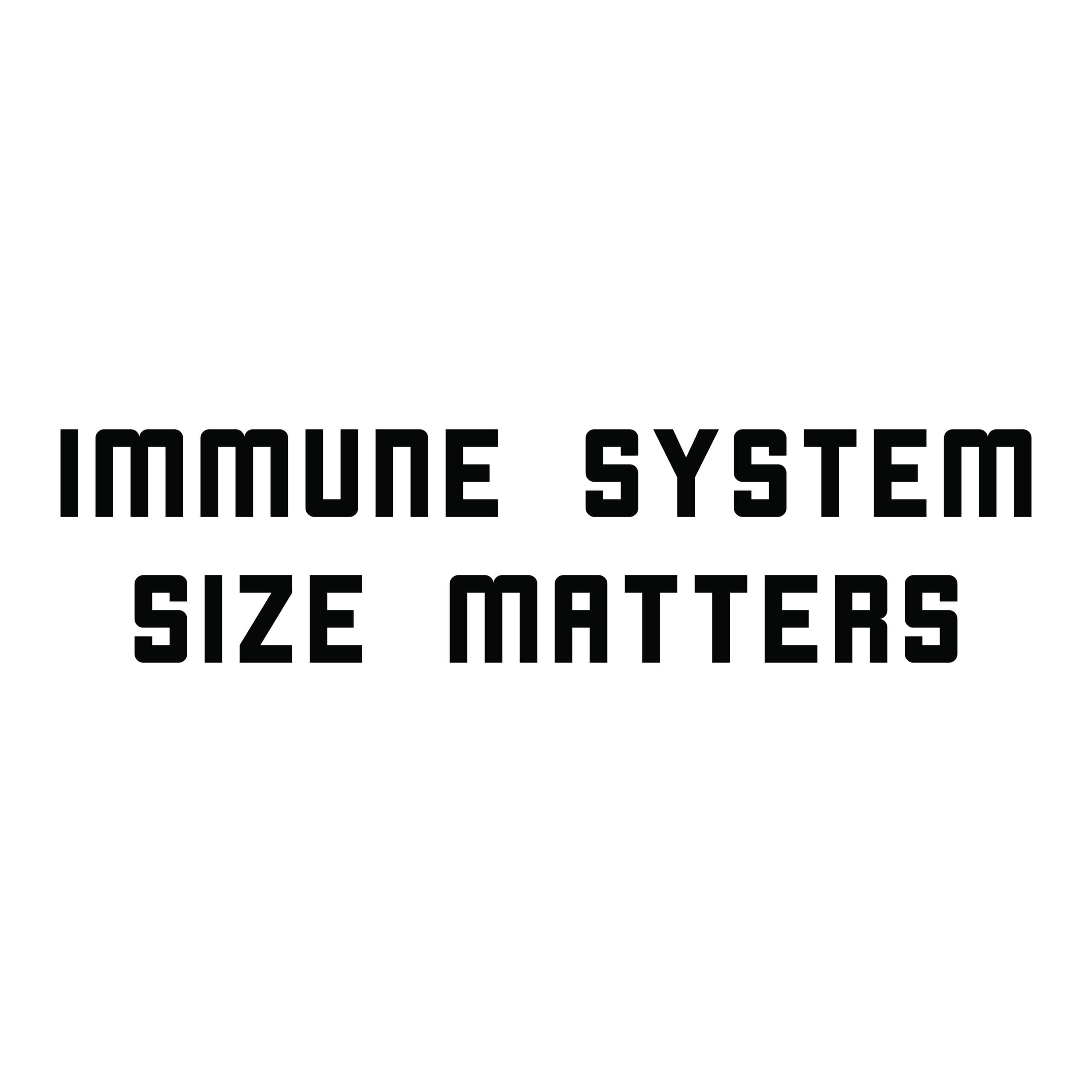 Size Matters Shirt Artwork