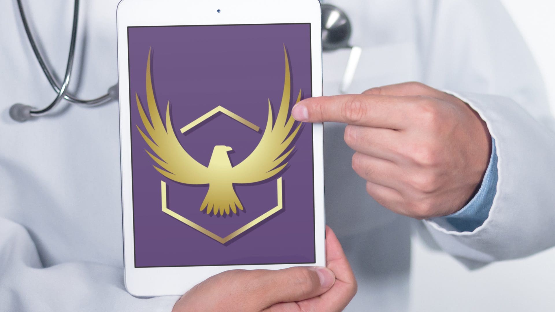 Strategic Healing - Eagle Logo Mockup 04