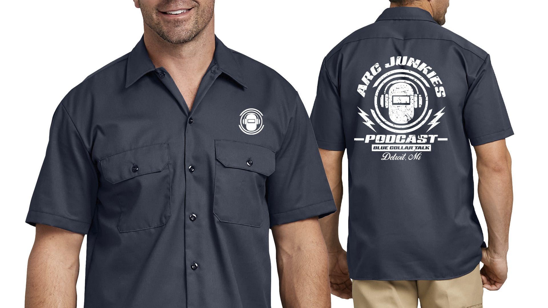 Arc Junkies - Silkscreen Work Shirts (4)