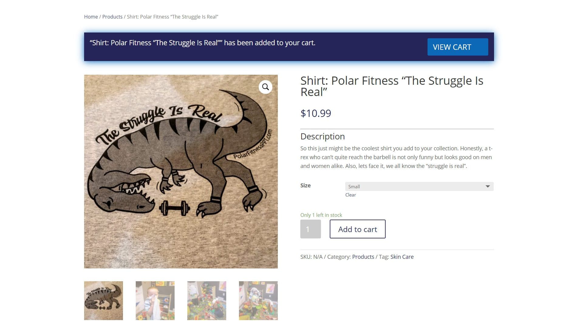 Polar Fitness eCommerce Store Product View (3)